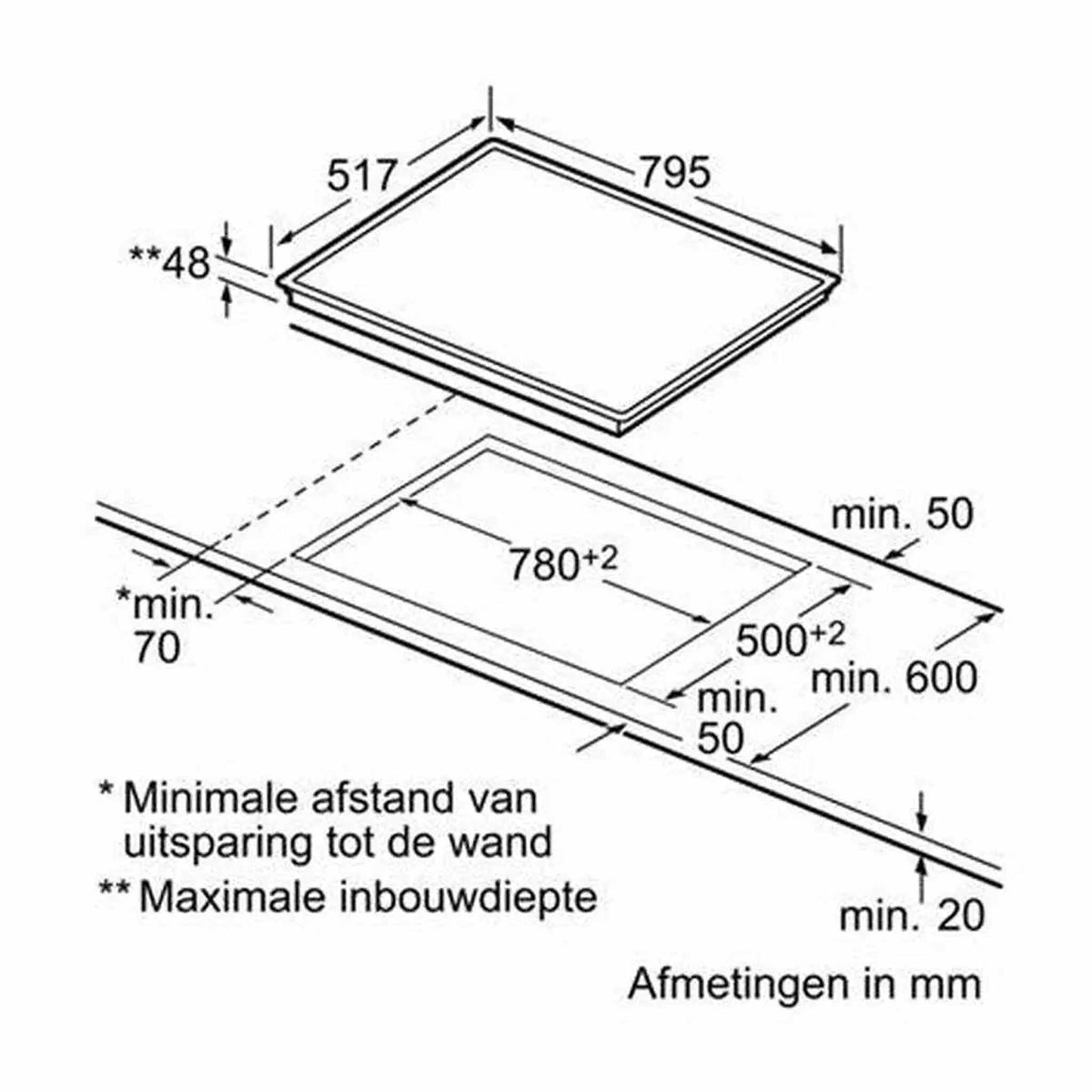 Siemens ET845HH17 - Keramische kookplaat