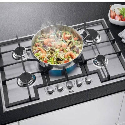 AEG HGB75420SM - Gaskookplaat