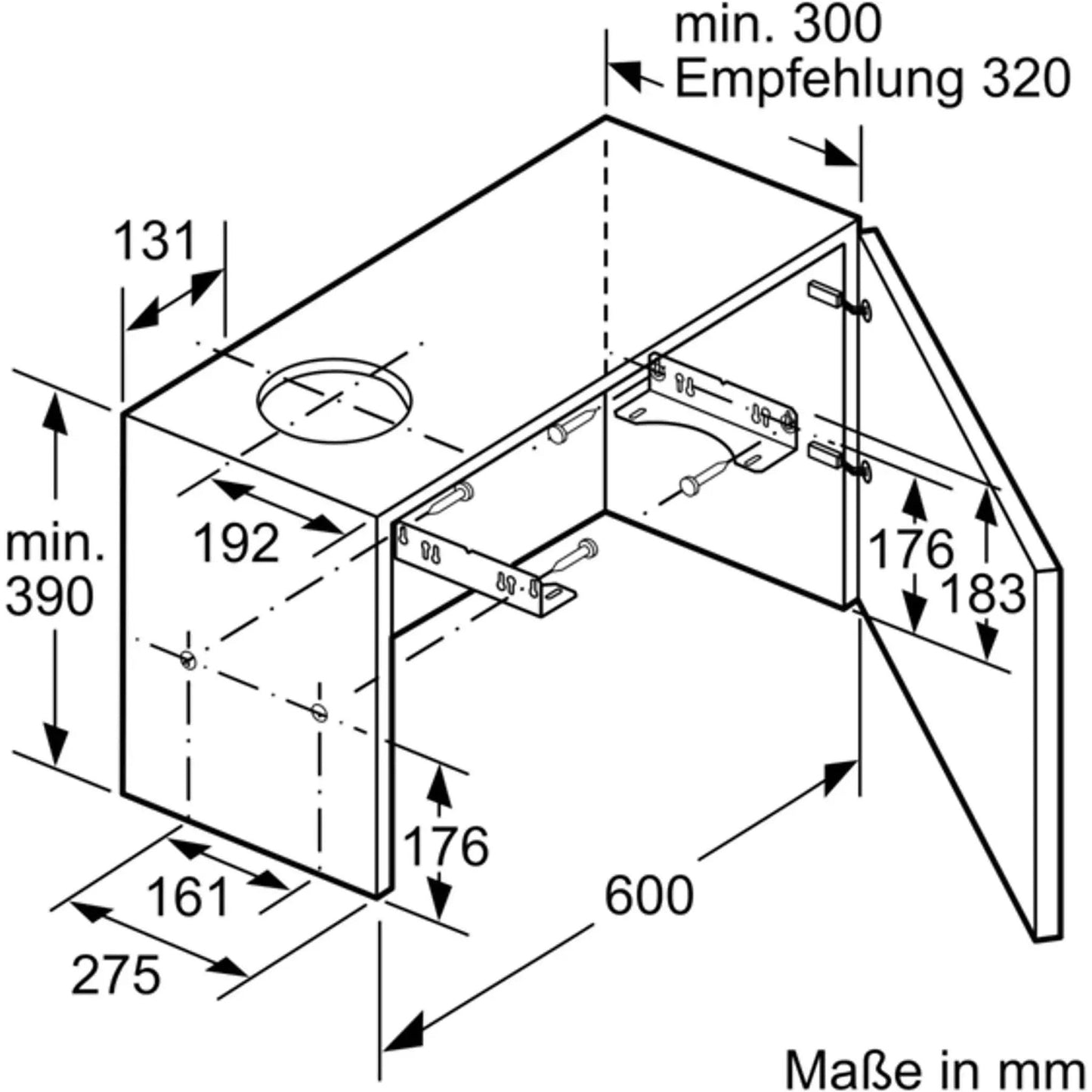 NEFF D46ED22X1 - Vlakscherm Afzuigkap