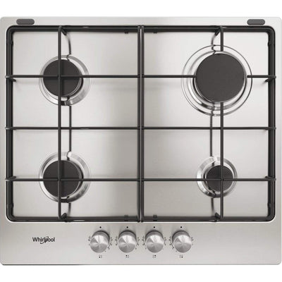 Whirlpool TGML650IX – Gas kookplaat – Inbouw – Eenvoudige bediening met draaiknoppen