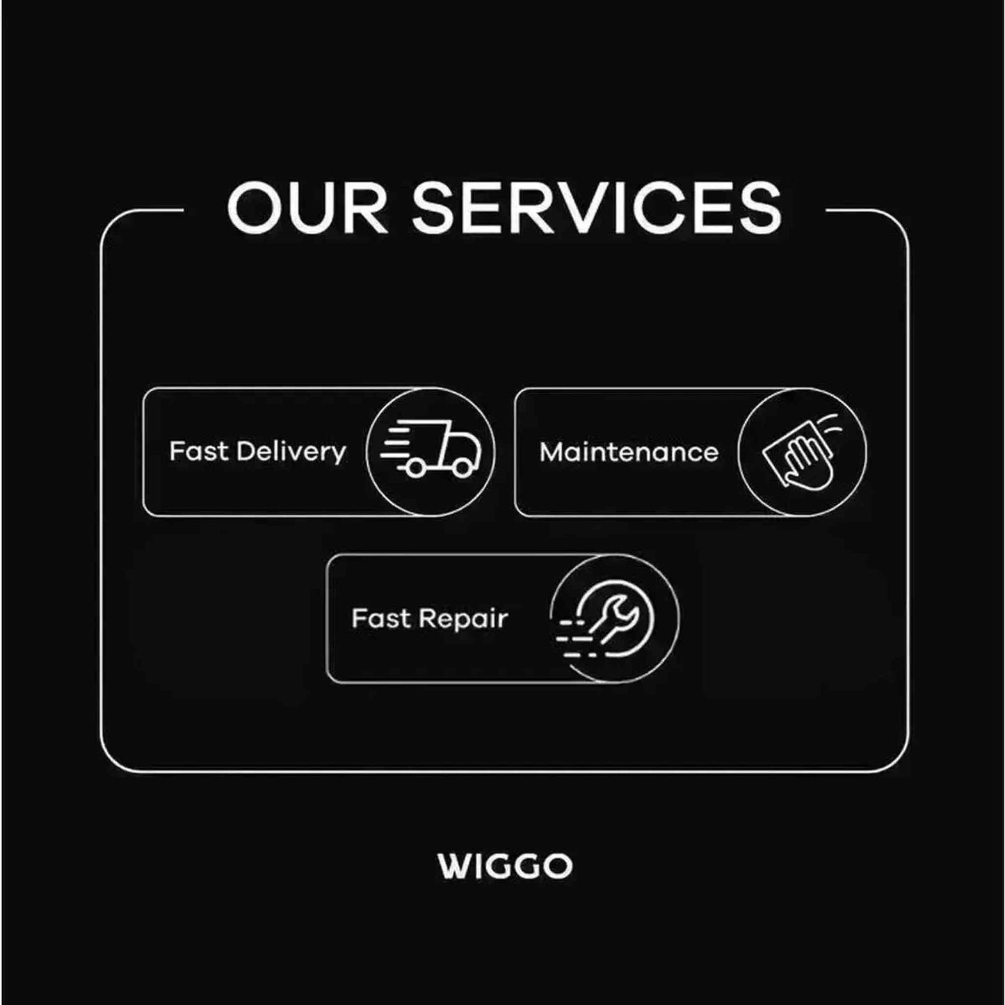 Wiggo WE-B643G G - Wandschouw Afzuigkap