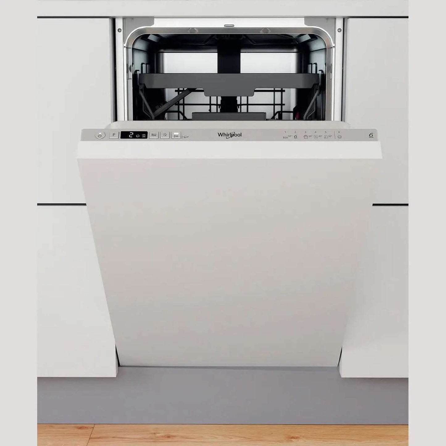 Whirlpool WSIC3M27 - Inbouw vaatwasser - Volledig geïntegreerd