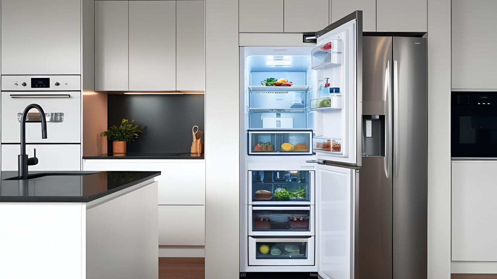 Koelkast sleepdeur of deur-op deur?