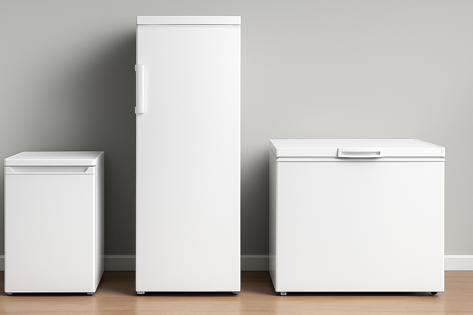 Welke grootte vriezer heb ik nodig? Kies de juiste inhoud en maat