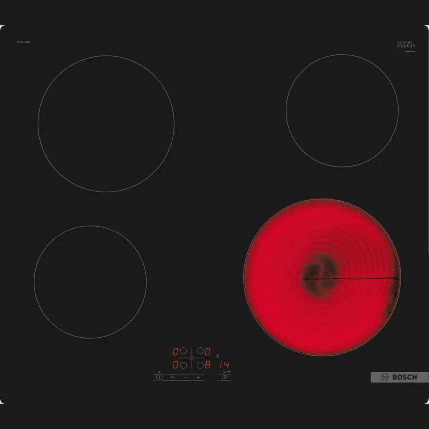 Bosch PKE611BB2E - Keramische kookplaat