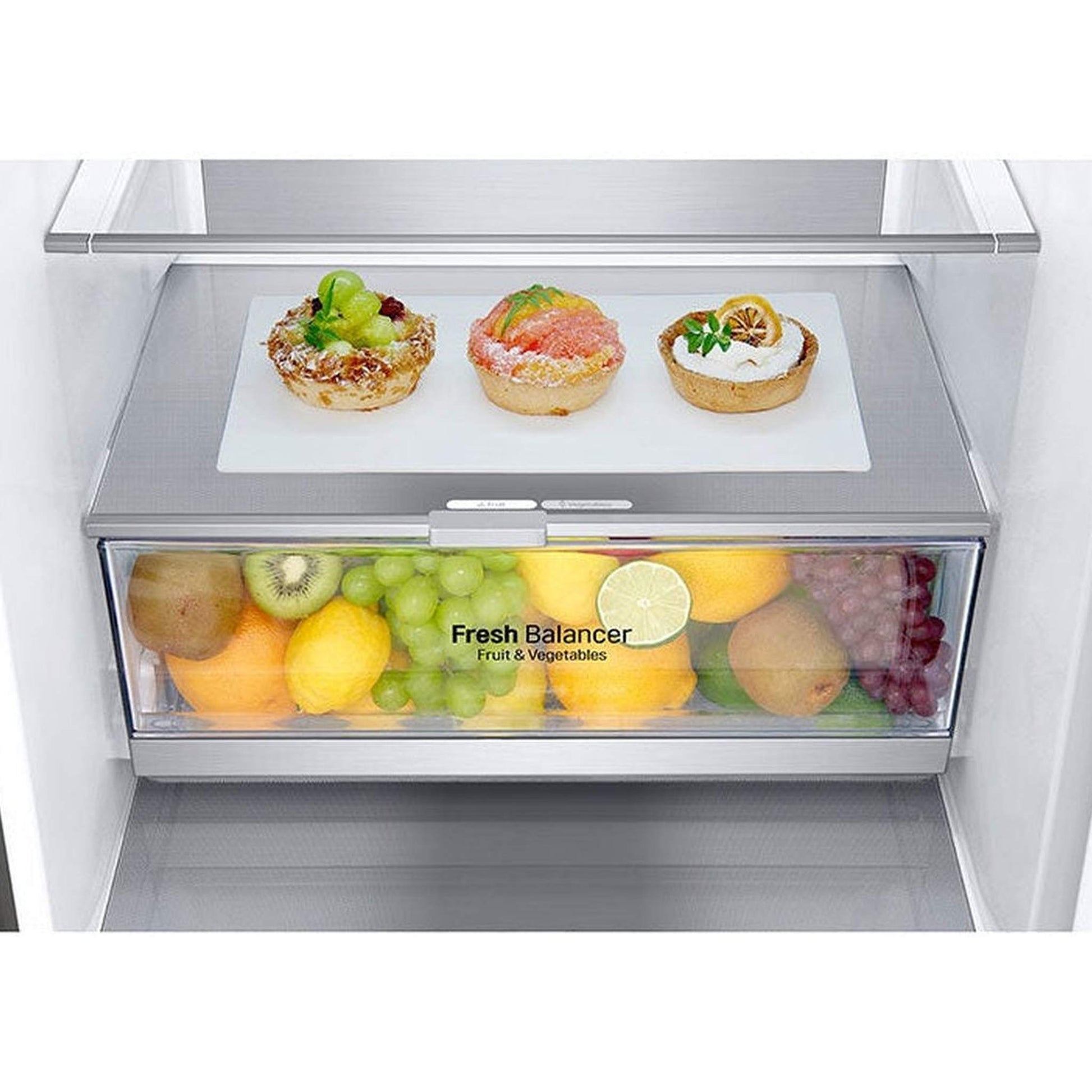 LG GBB72PZVCN1 - Koel-vriescombinatie - No Frost