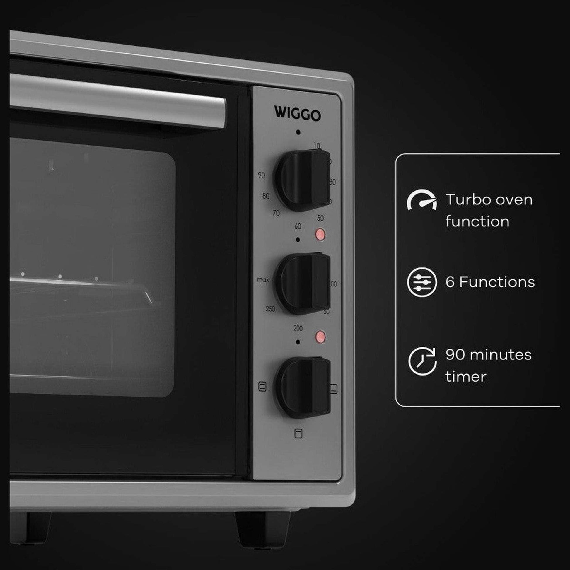 Wiggo WMO-E456 X - Vrijstaande oven