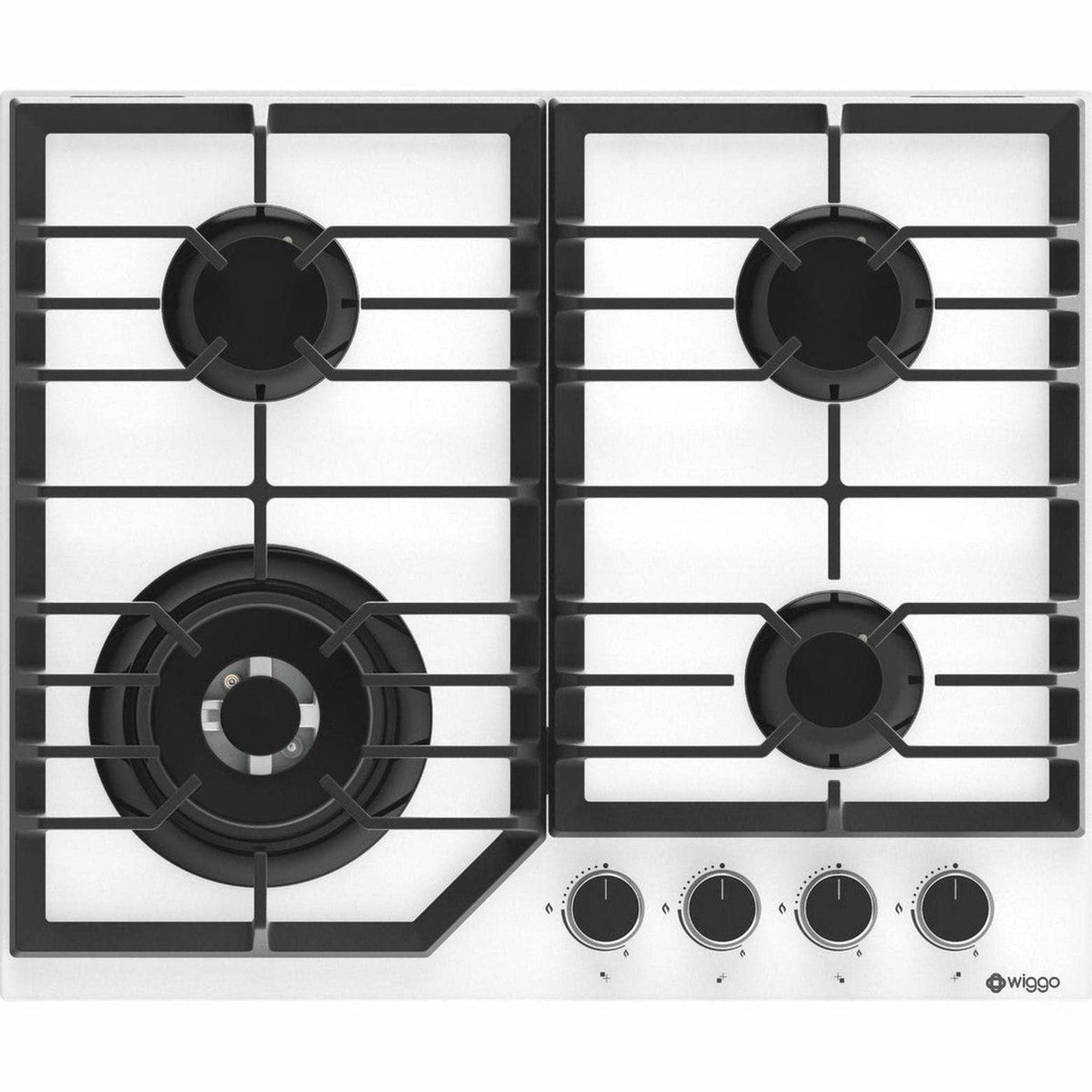 Wiggo WH-G634GL W - Gaskookplaat