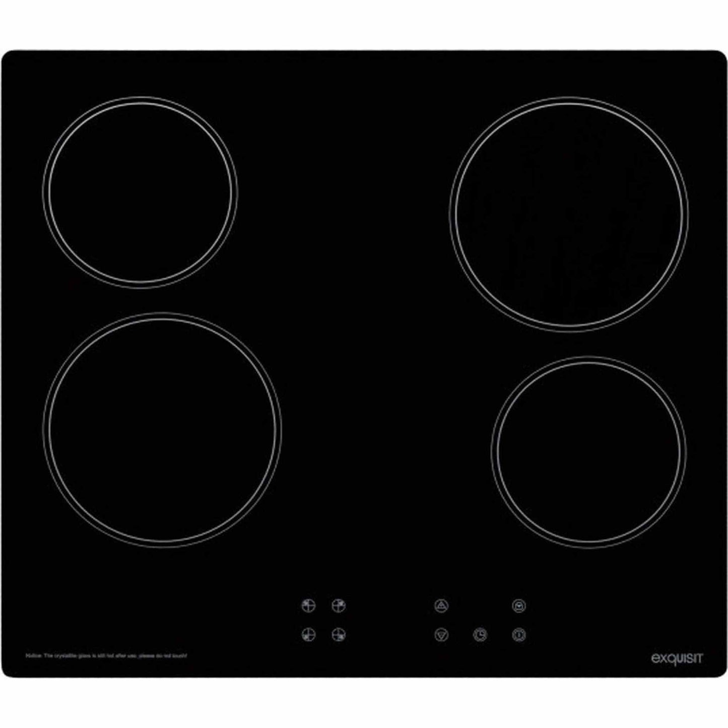 Exquisit EKC 601 - Keramische kookplaat