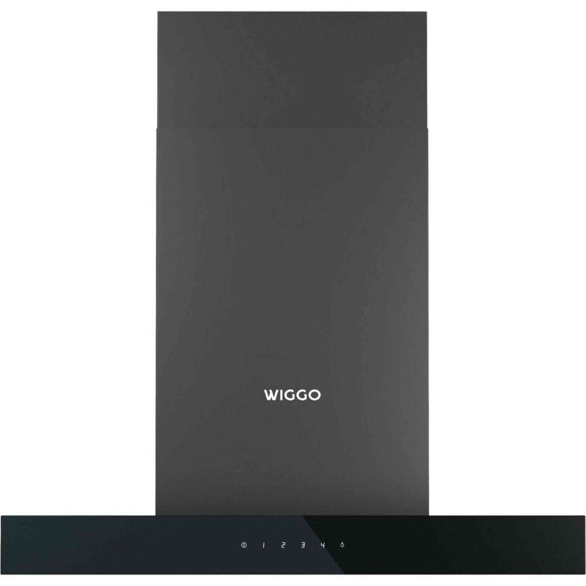 Wiggo WE-A641T B - Wandschouw Afzuigkap