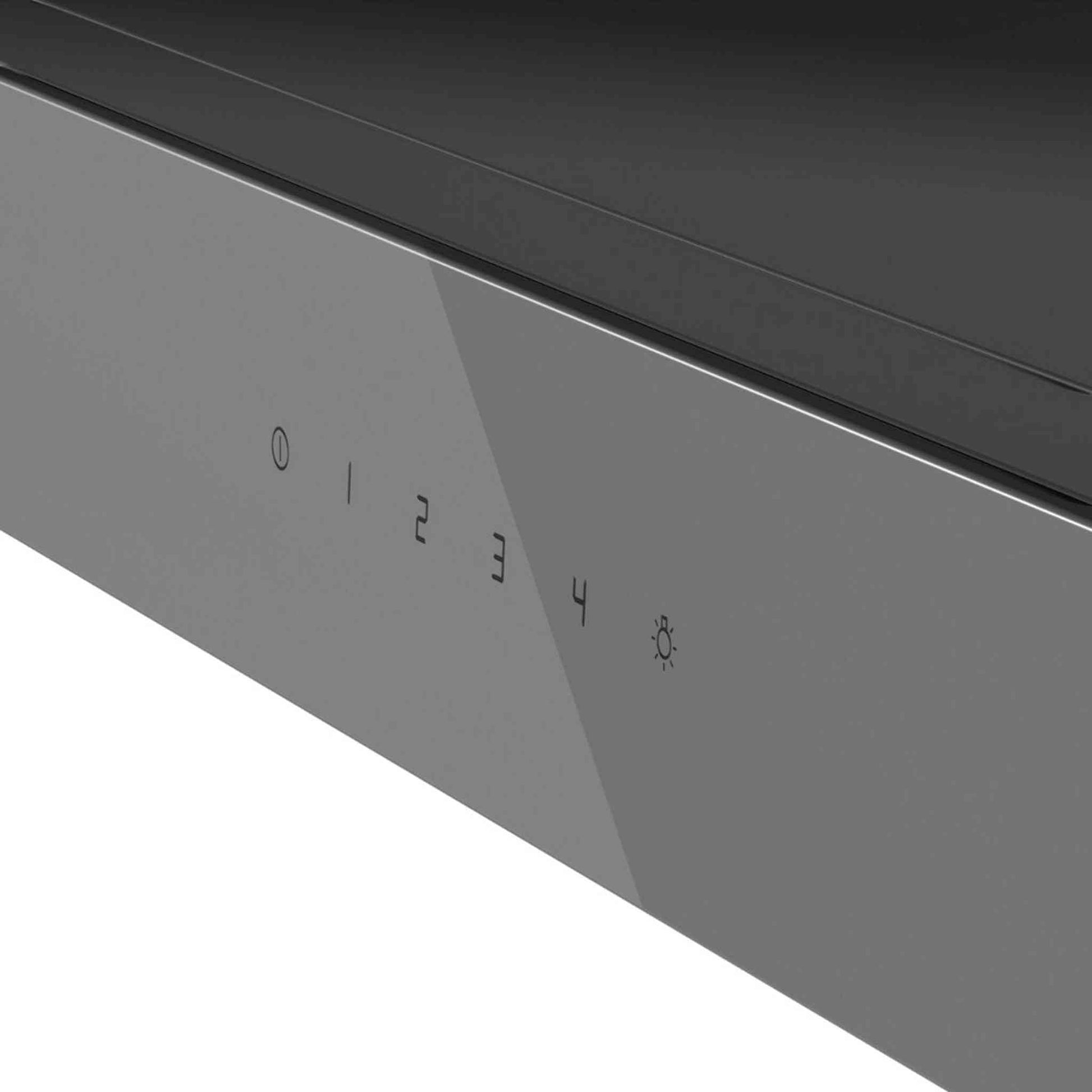 Wiggo WE-A641T G - Wandschouw Afzuigkap