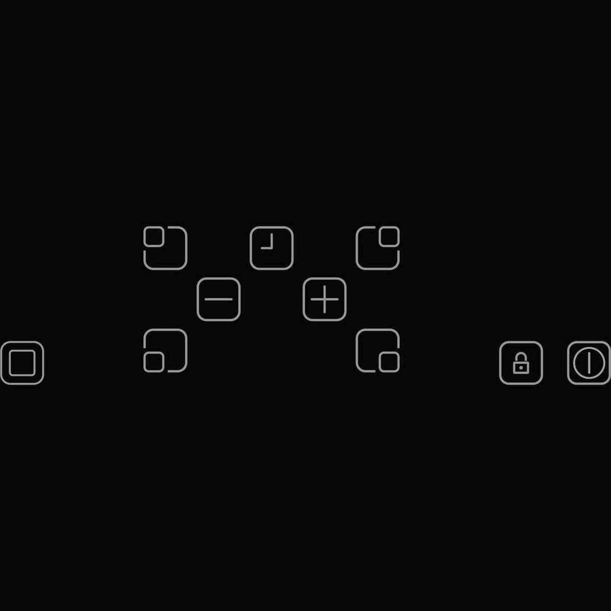 Sharp KH-6V08FT0K-EU - Keramische kookplaat