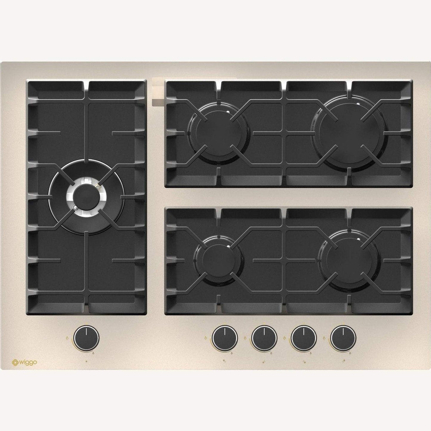 Wiggo WH-G735GR C - Gaskookplaat