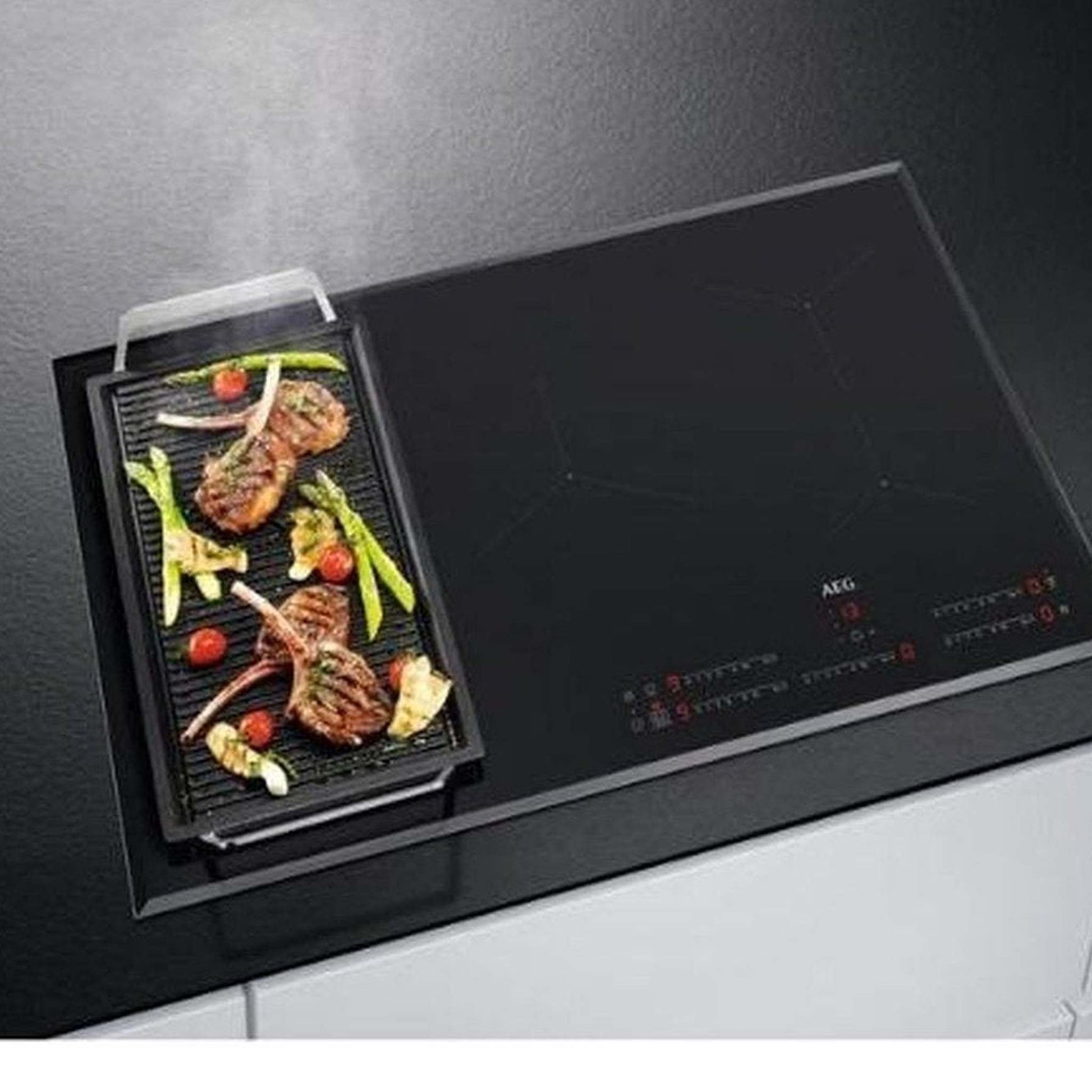 AEG IKE85471FB - Inductie kookplaat - Ingebouwde afzuiging