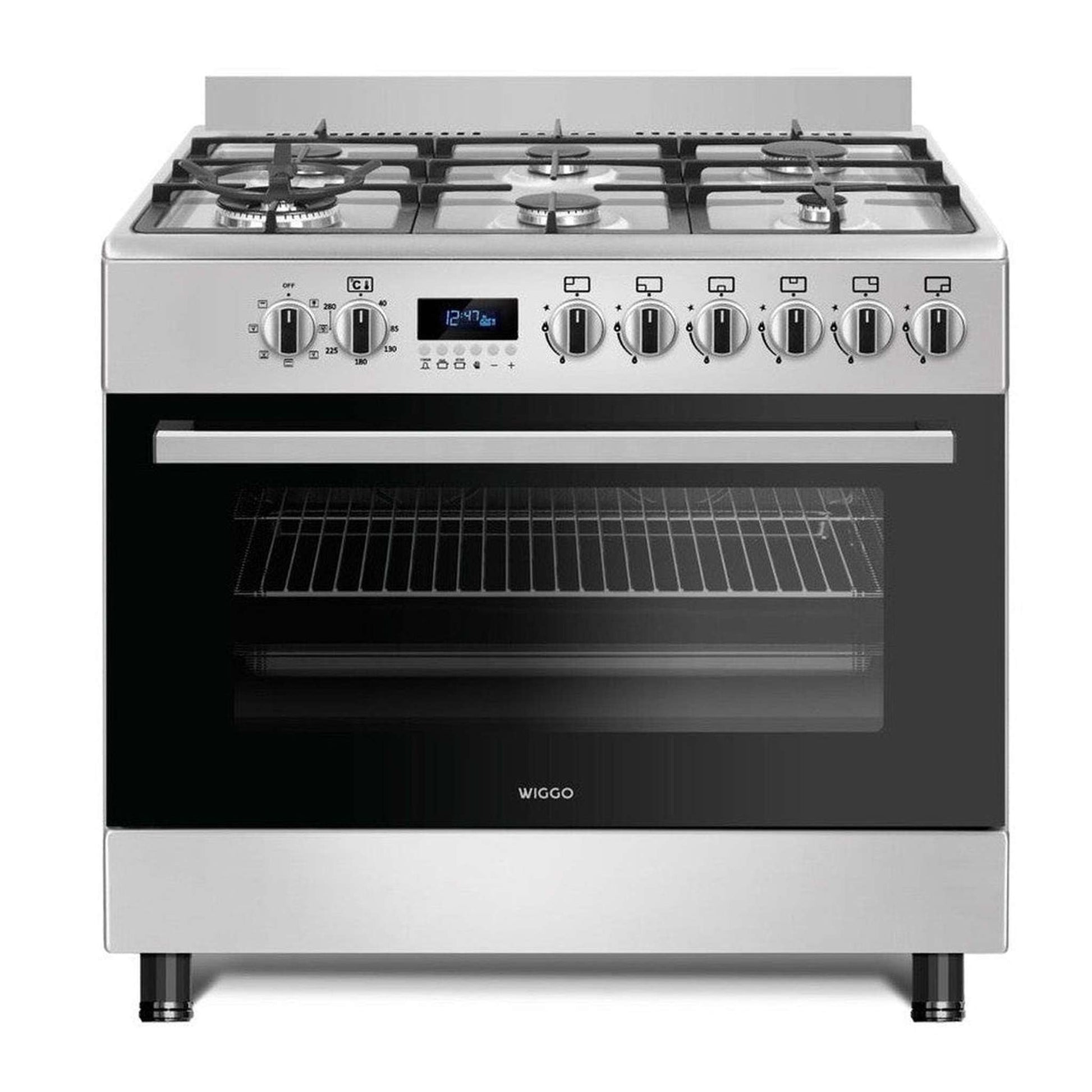 Wiggo WO-E969R XX - Gasfornuis