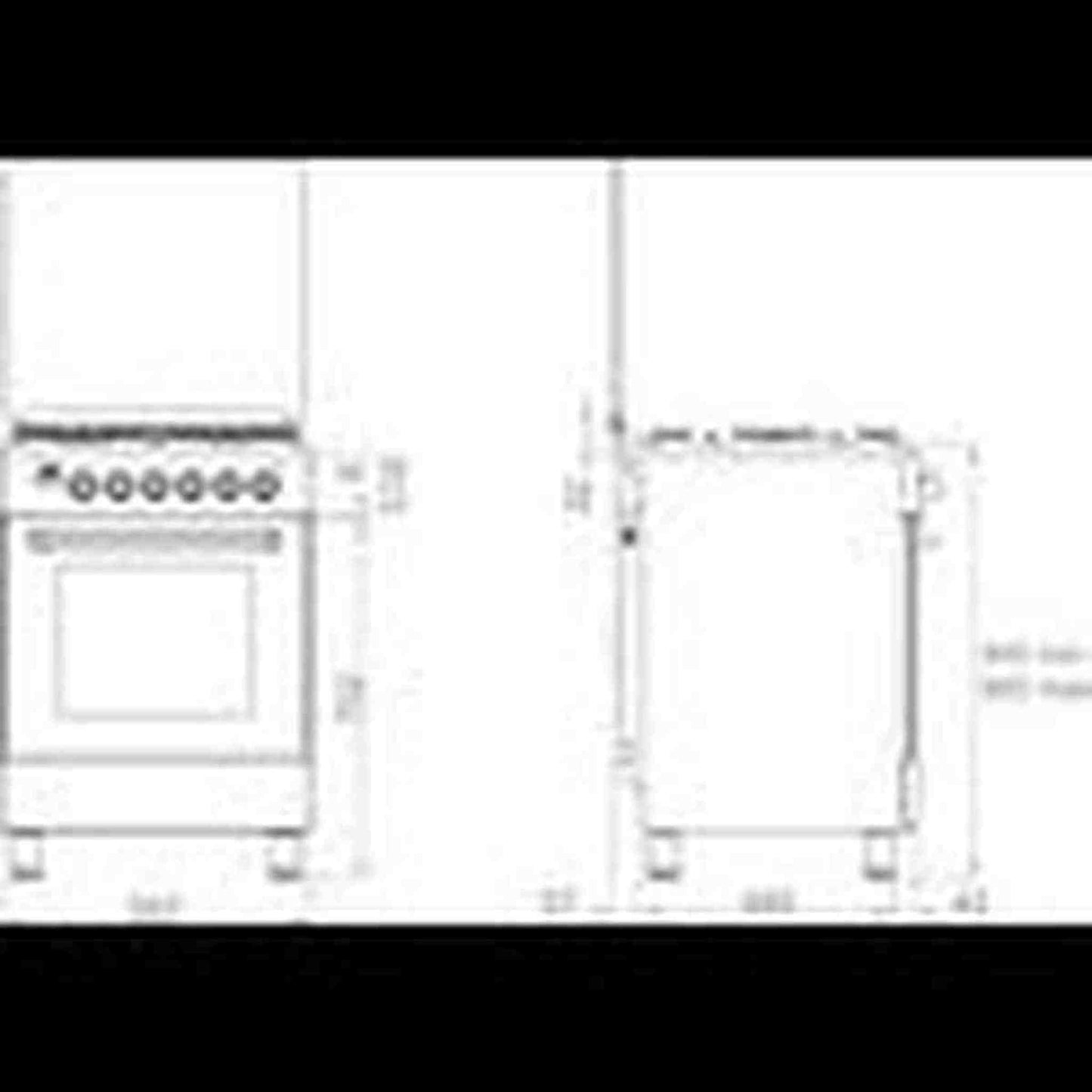 Wiggo WO-E609R WW - Gasfornuis