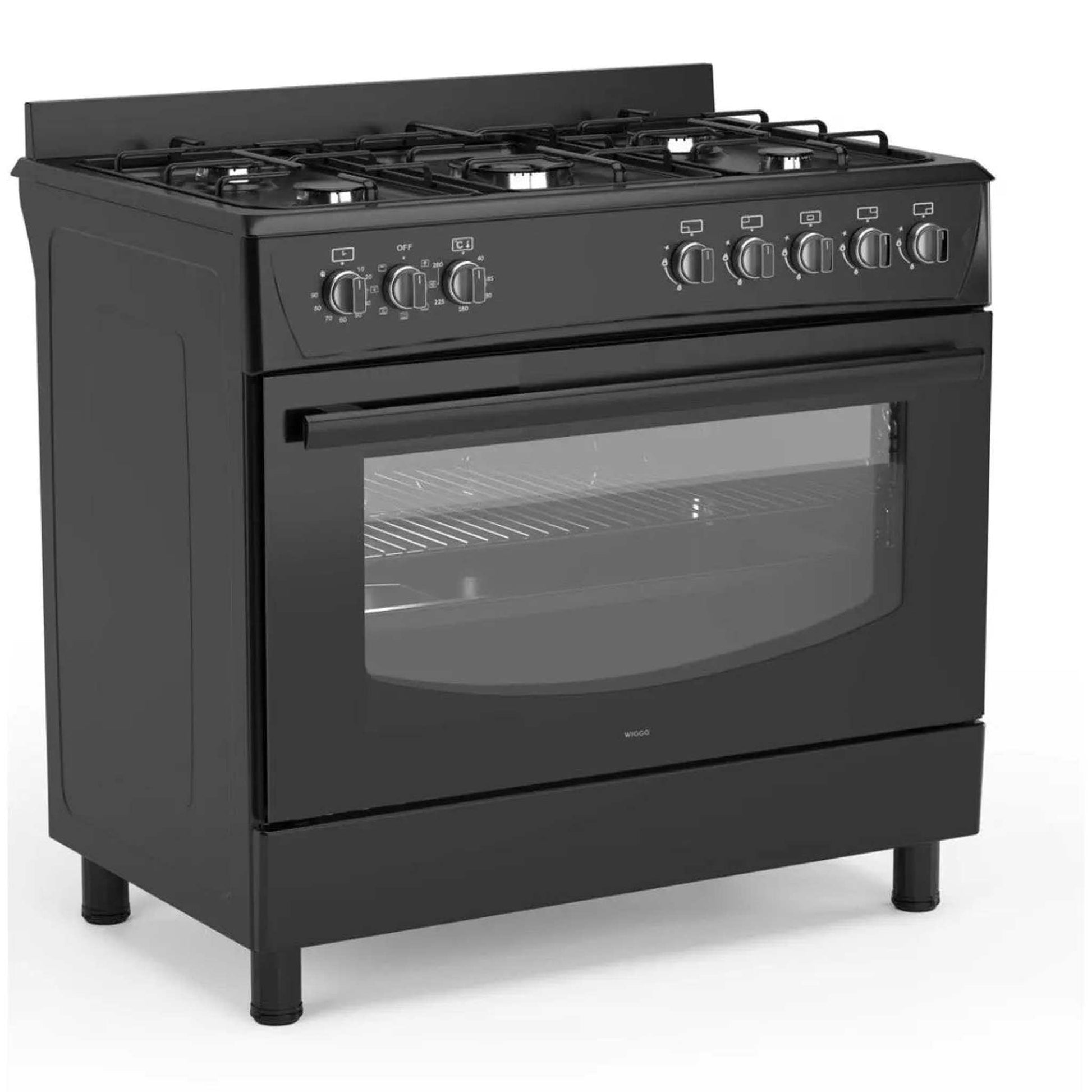 Wiggo WO-E905R BB - Gasfornuis