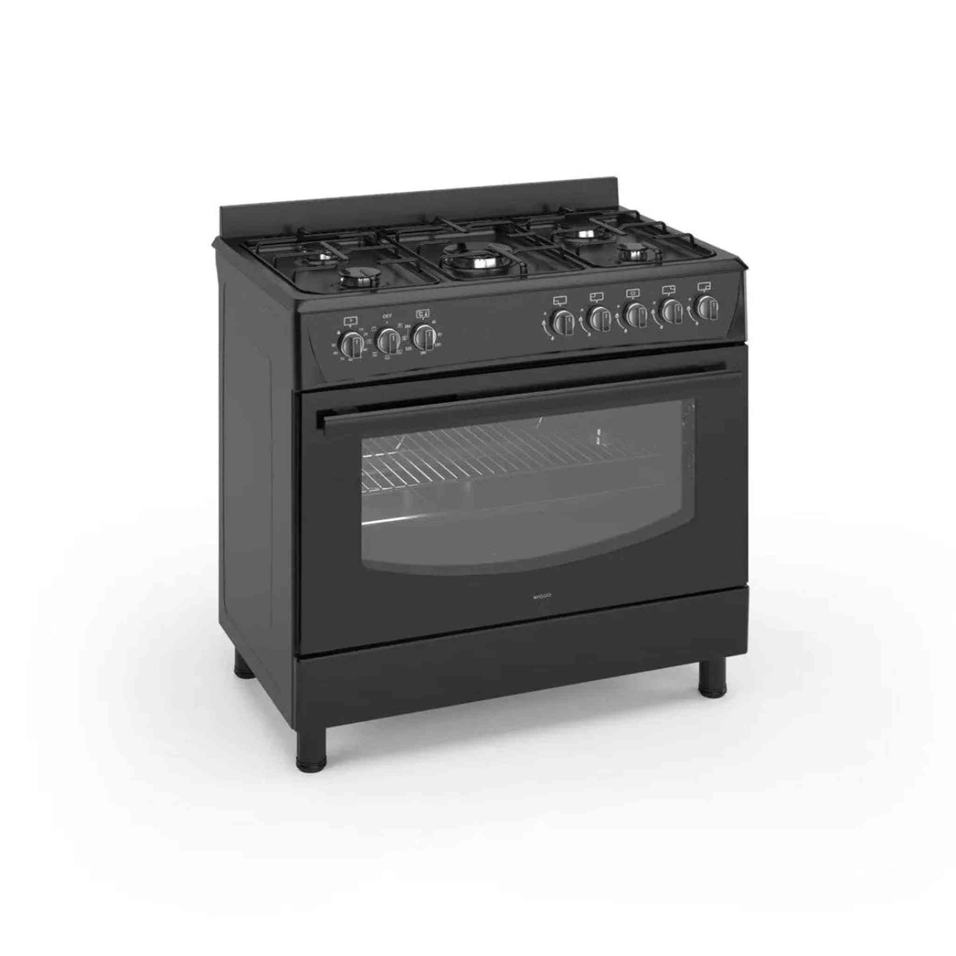 Wiggo WO-E905R BB - Gasfornuis