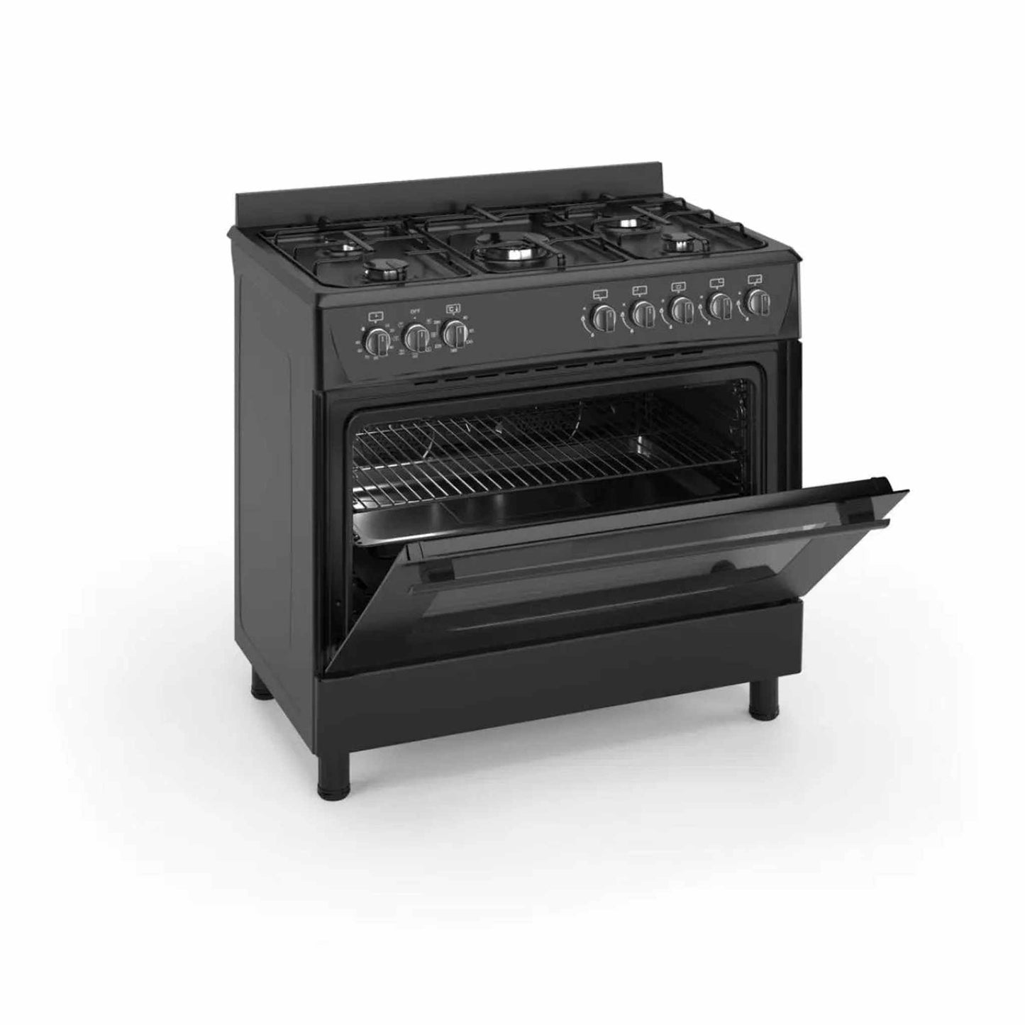 Wiggo WO-E905R BB - Gasfornuis