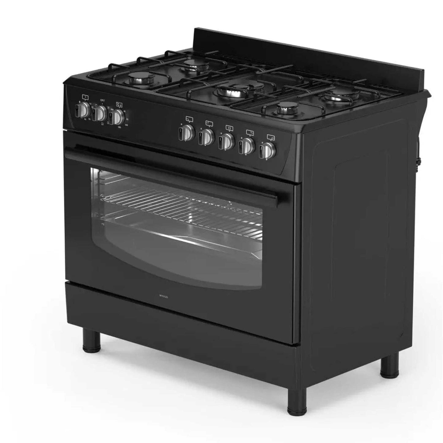 Wiggo WO-E905R BB - Gasfornuis