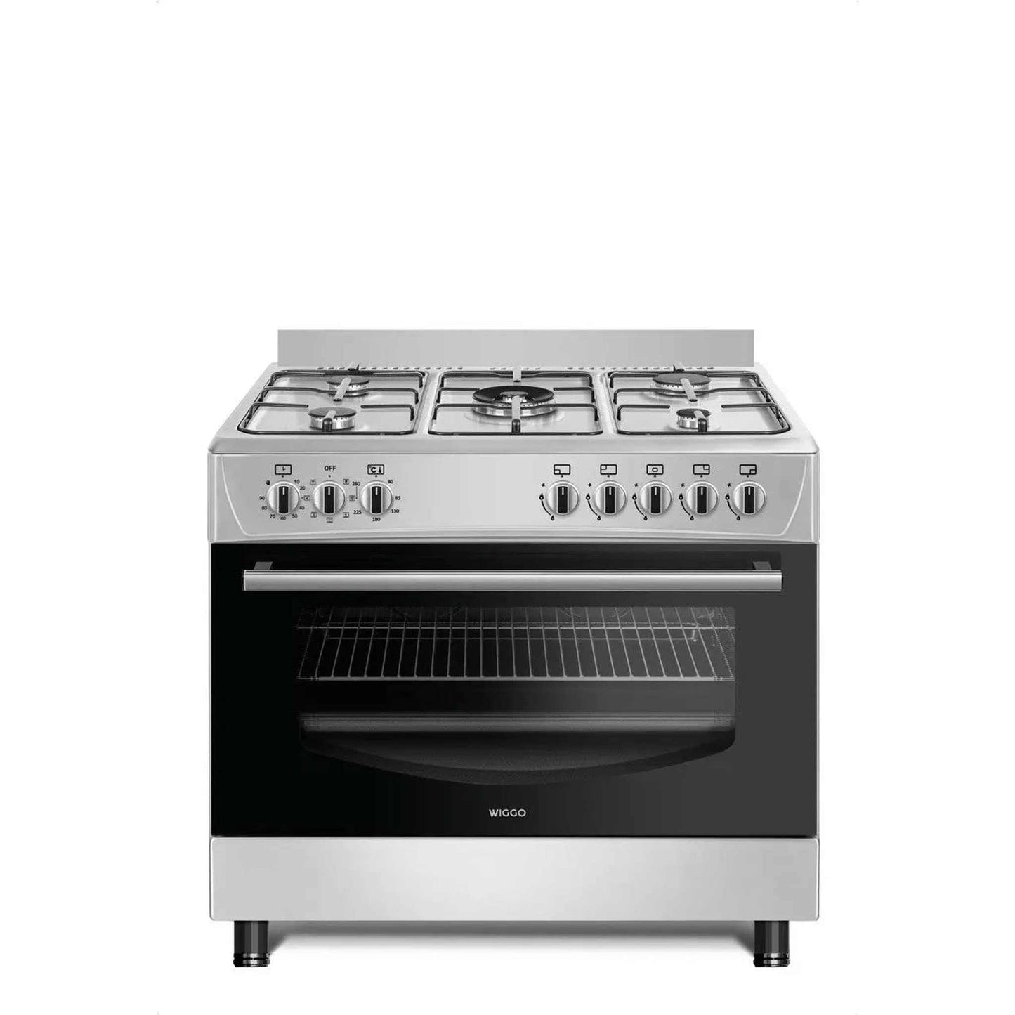 Wiggo WO-E905R XX - Gasfornuis