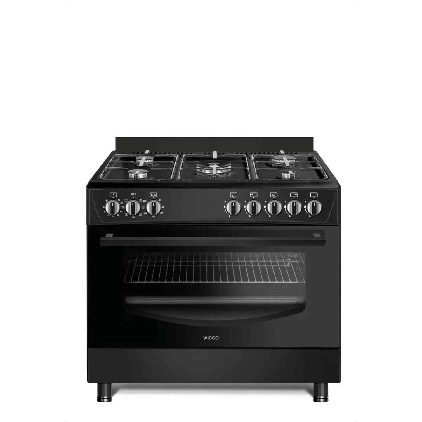 Wiggo WO-E905R BB - Gasfornuis