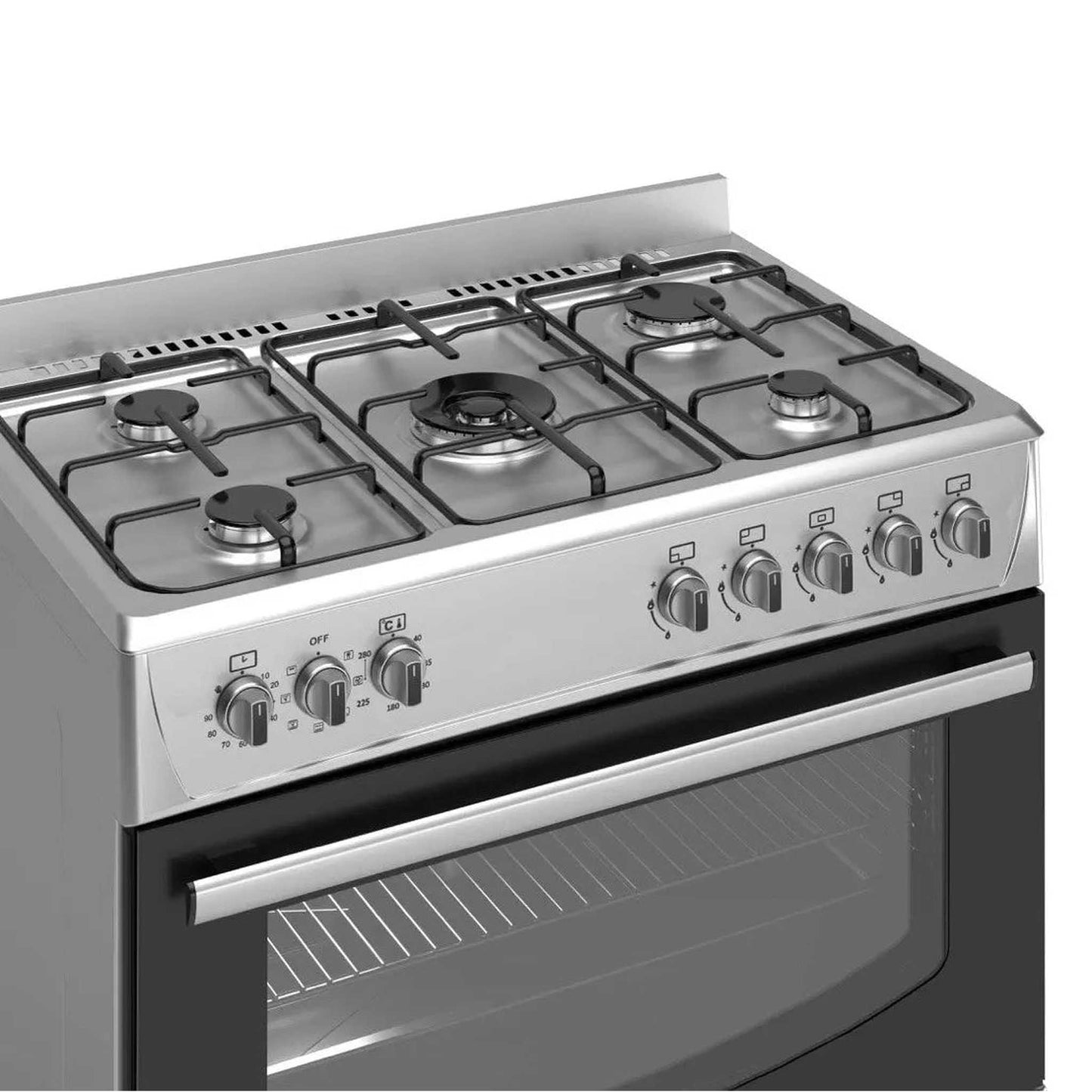 Wiggo WO-E905R XX - Gasfornuis