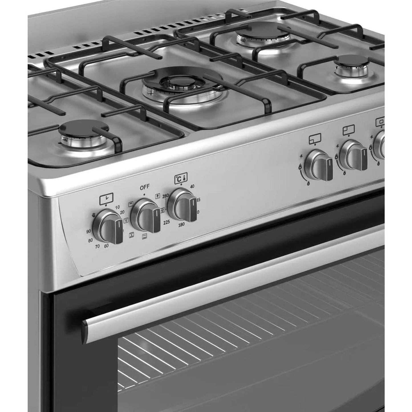 Wiggo WO-E905R XX - Gasfornuis