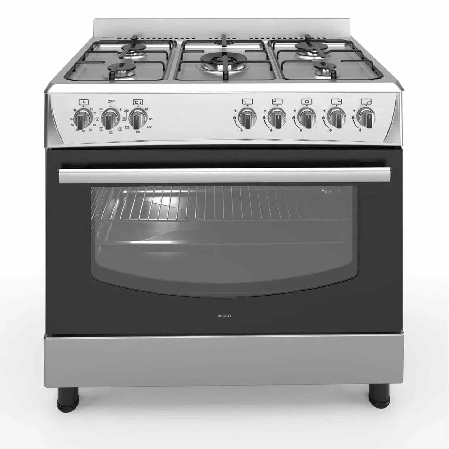 Wiggo WO-E905R XX - Gasfornuis