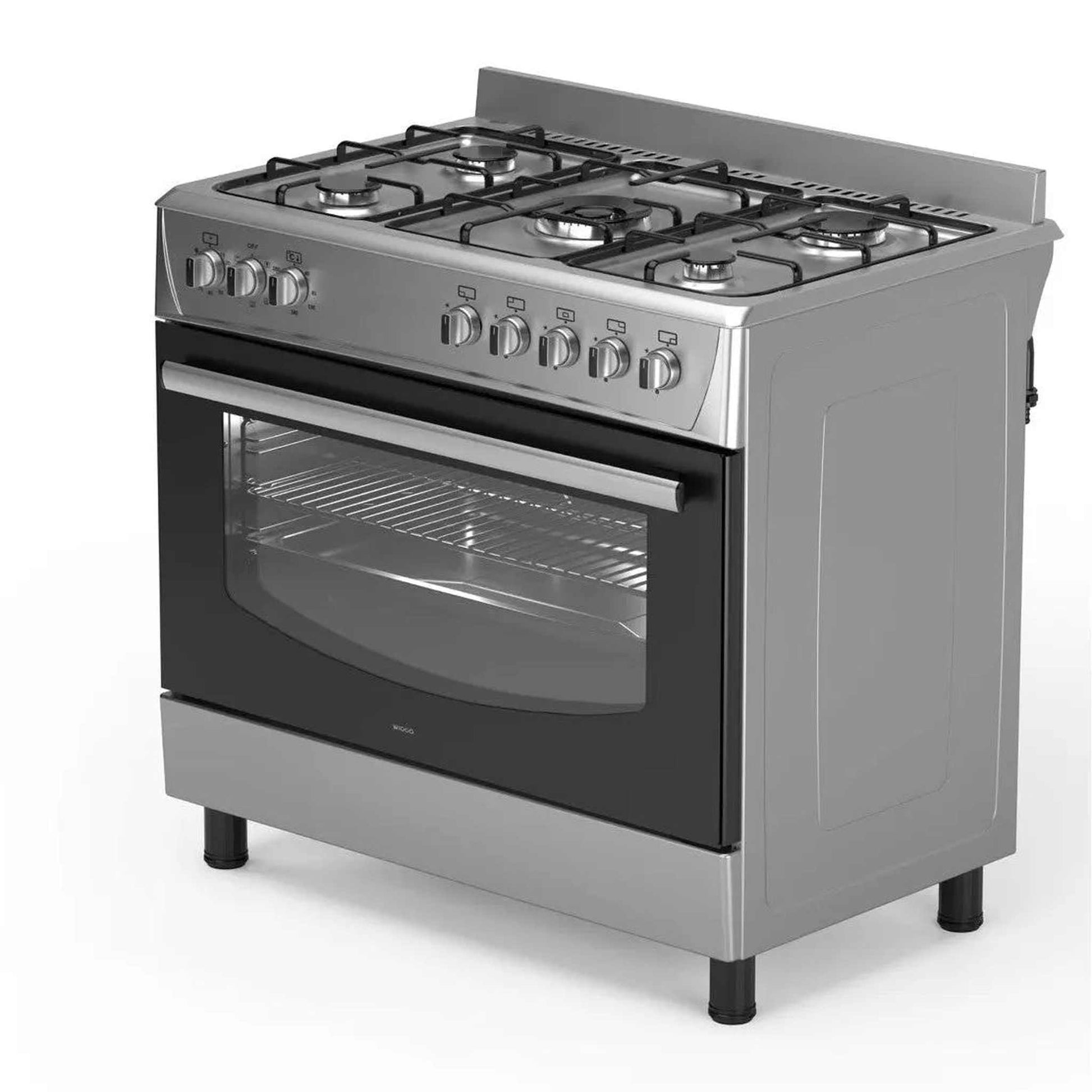 Wiggo WO-E905R XX - Gasfornuis