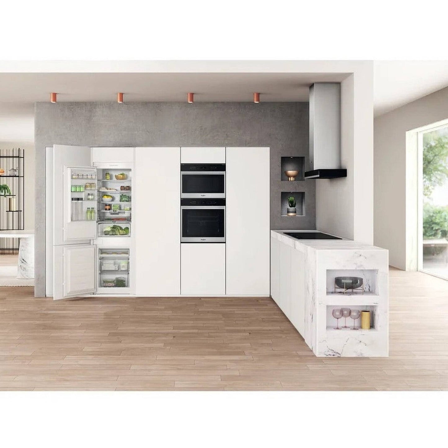 Whirlpool WHC18T141 - Inbouw Koel-vriescombinatie - No Frost