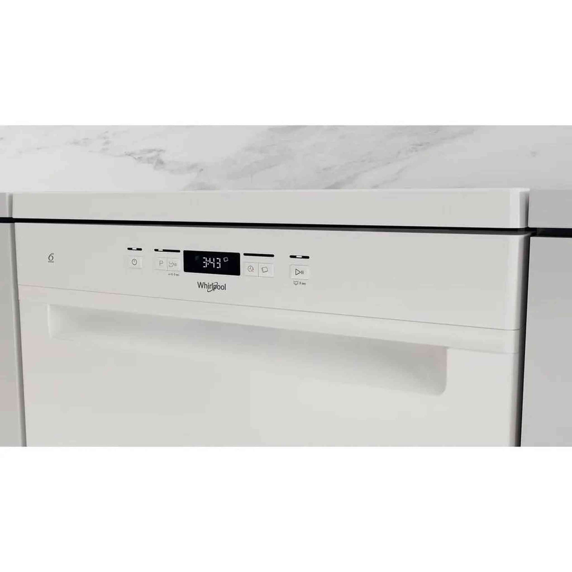 Whirlpool W2FHD624 - Vrijstaande vaatwasser
