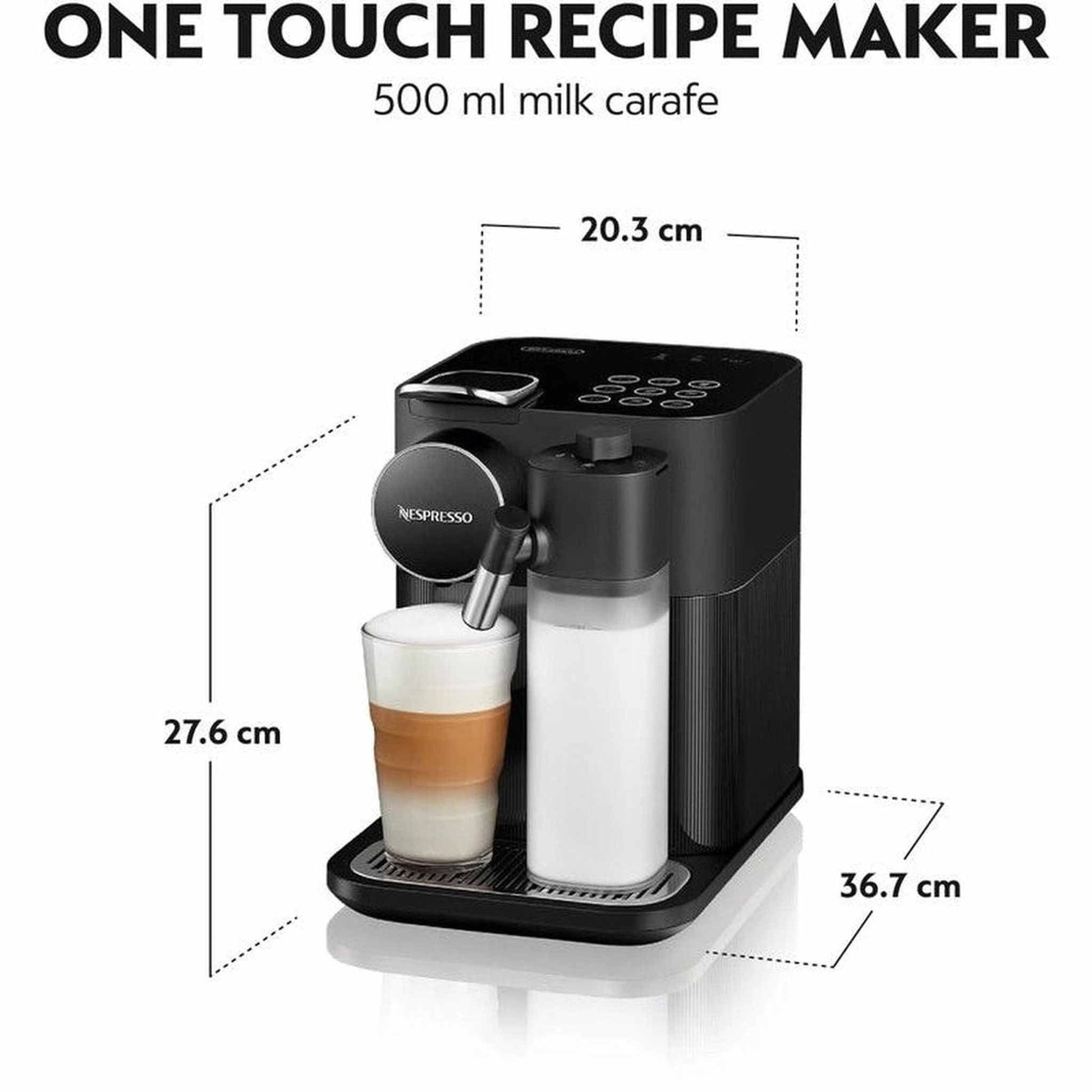 De ́Longhi EN640.B - Vrijstaande koffiemachine