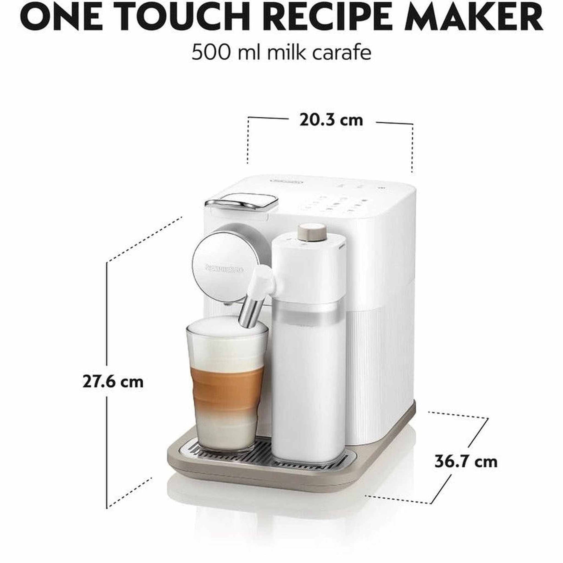 De ́Longhi EN640.W - Vrijstaande koffiemachine