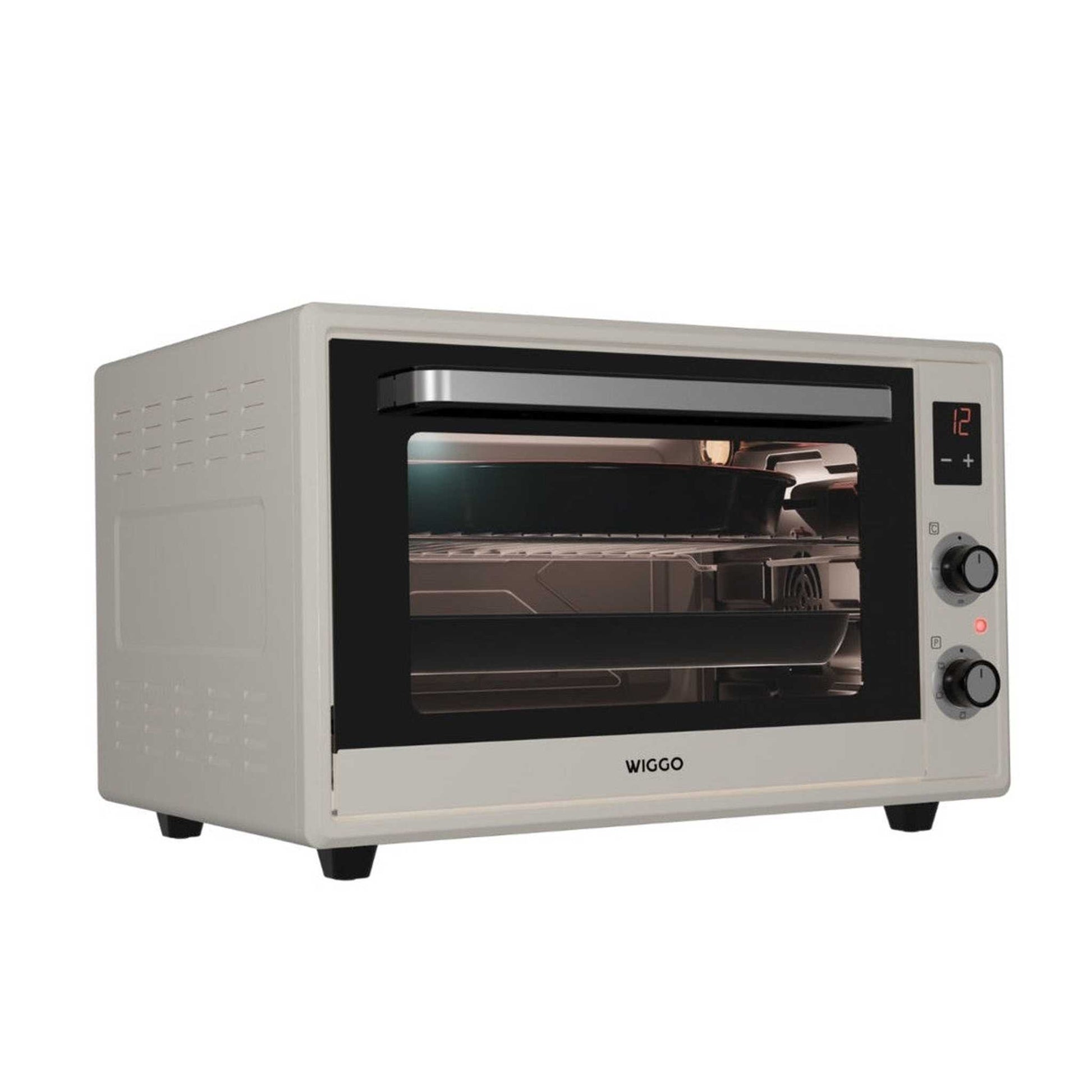 Wiggo WMO-E657 C - Vrijstaande oven