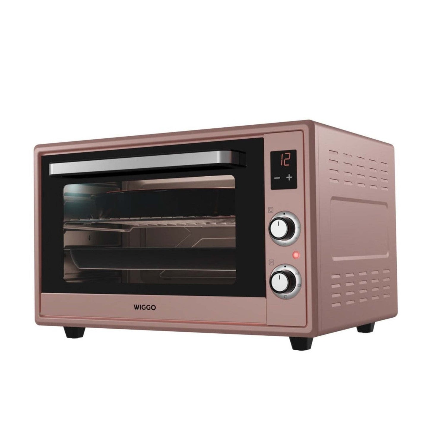 Wiggo WMO-E657 P - Vrijstaande oven