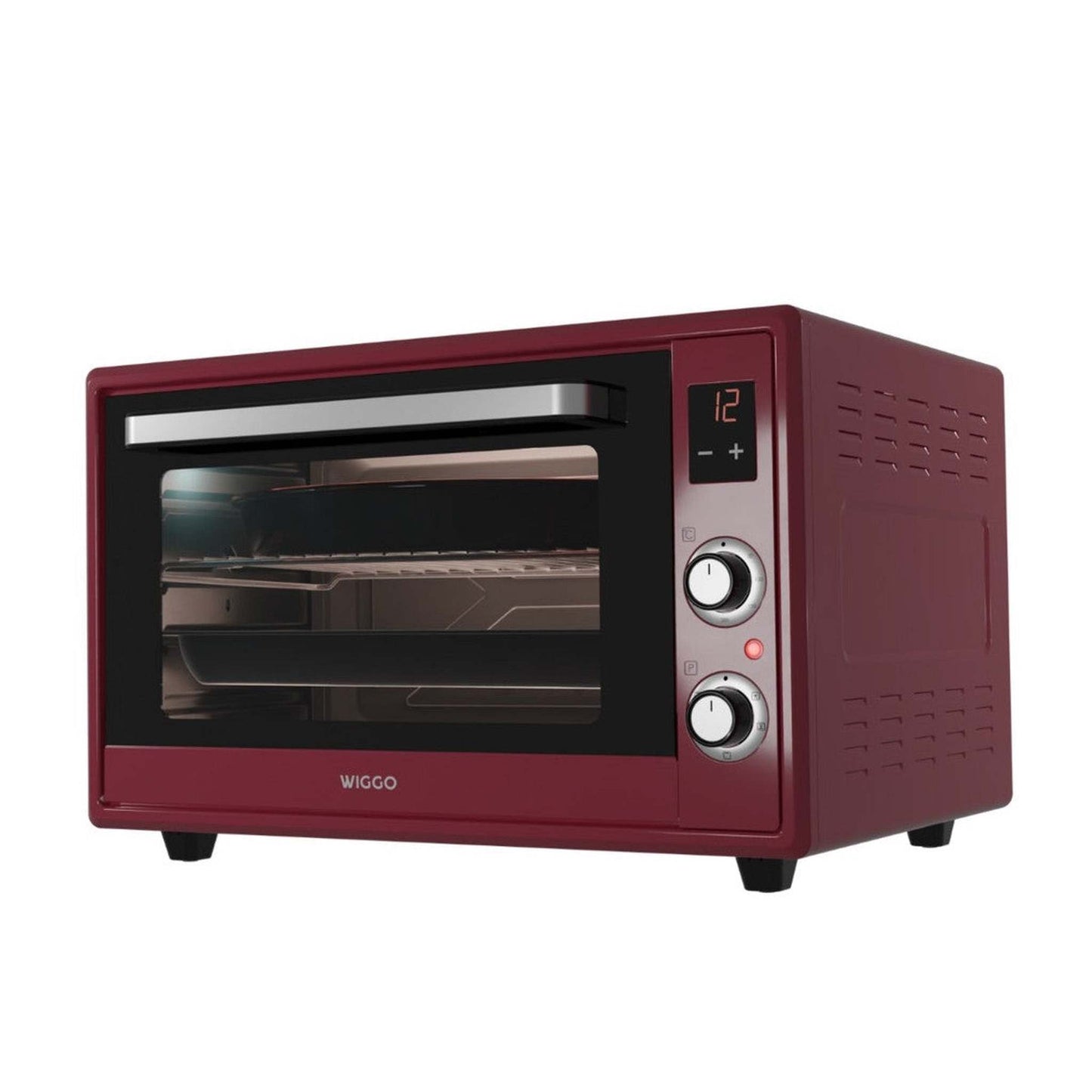 Wiggo WMO-E657 R - Vrijstaande oven