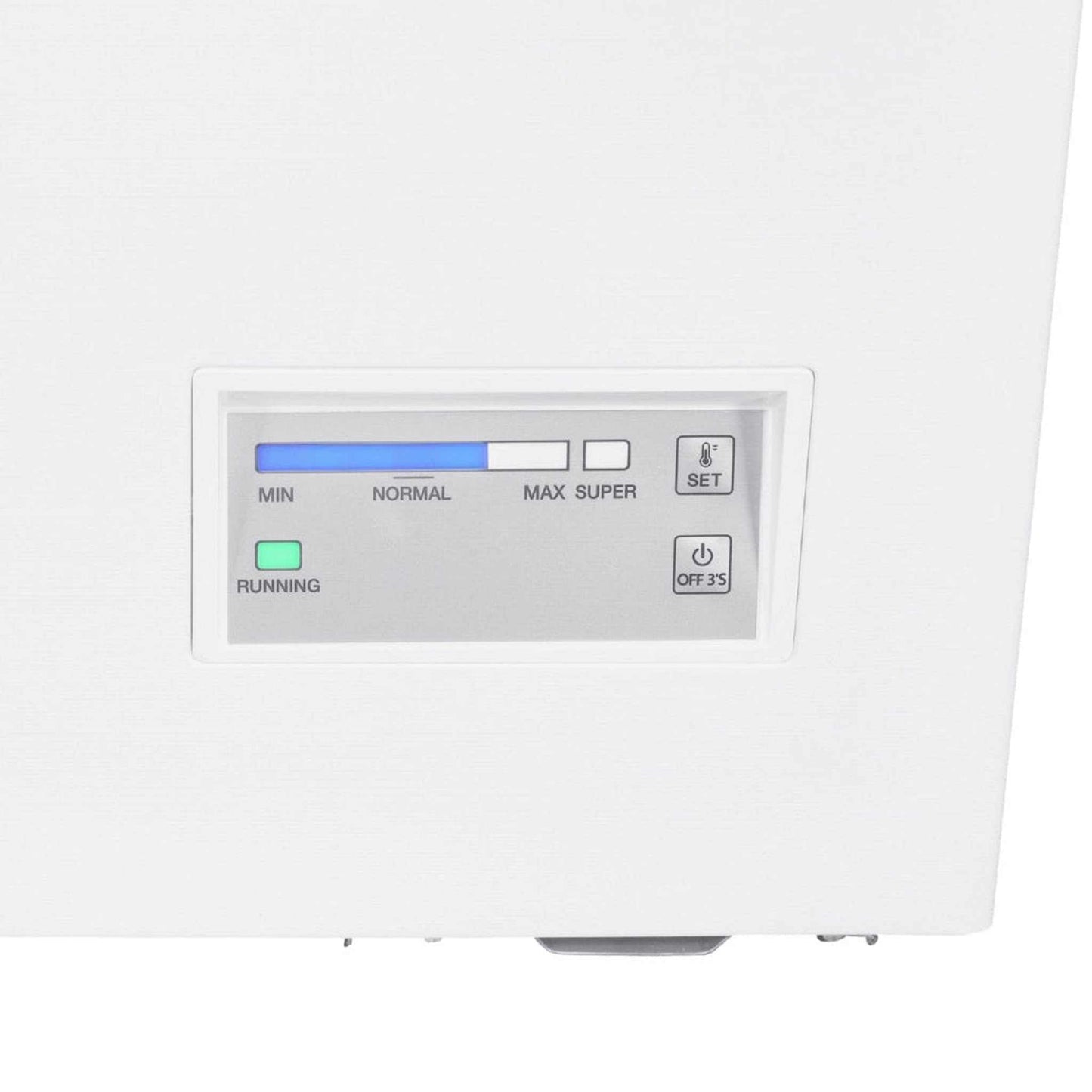 Wiggo WF-CF10D W - Vrijstaande vriezer - No Frost