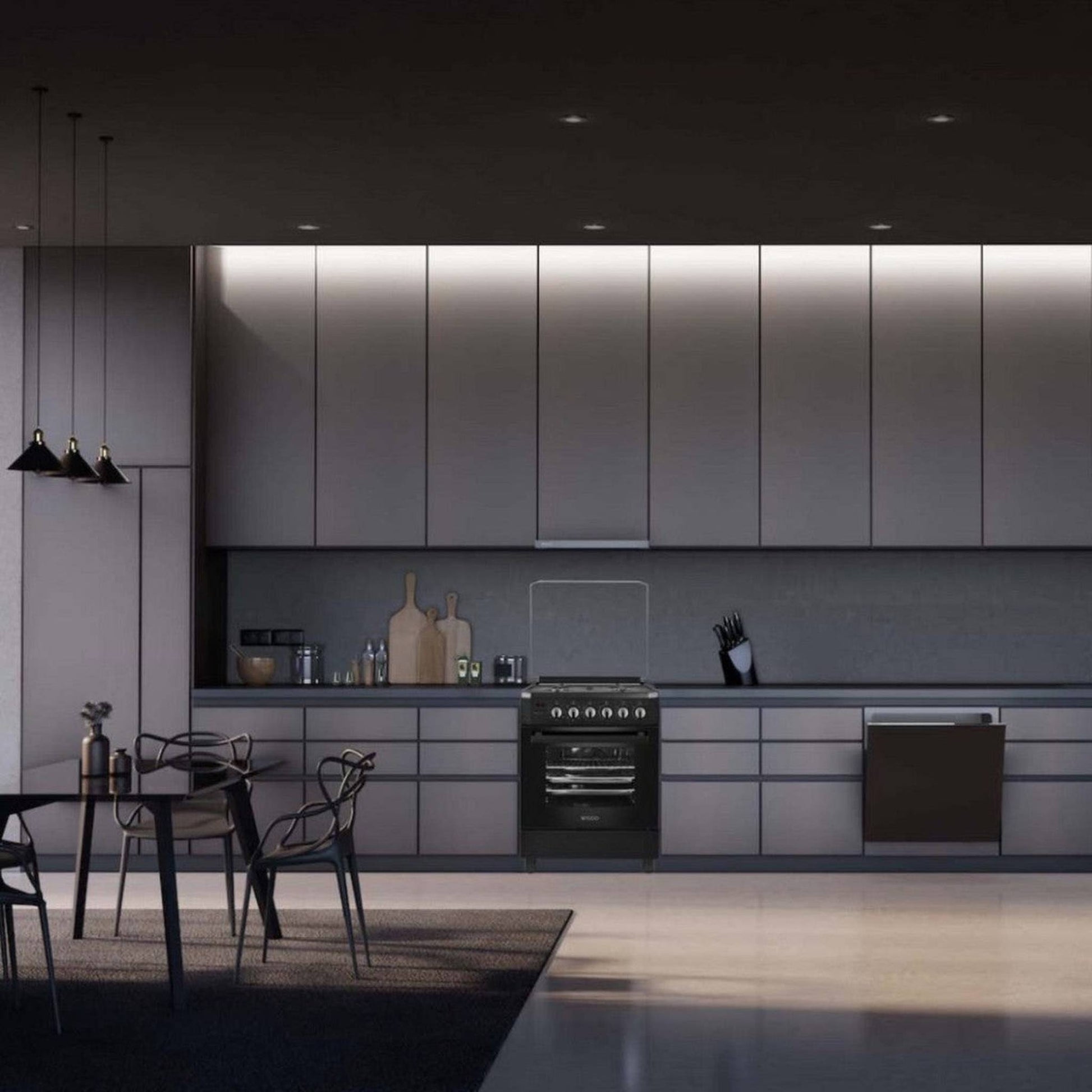 Wiggo WO-E609R XX - Gasfornuis