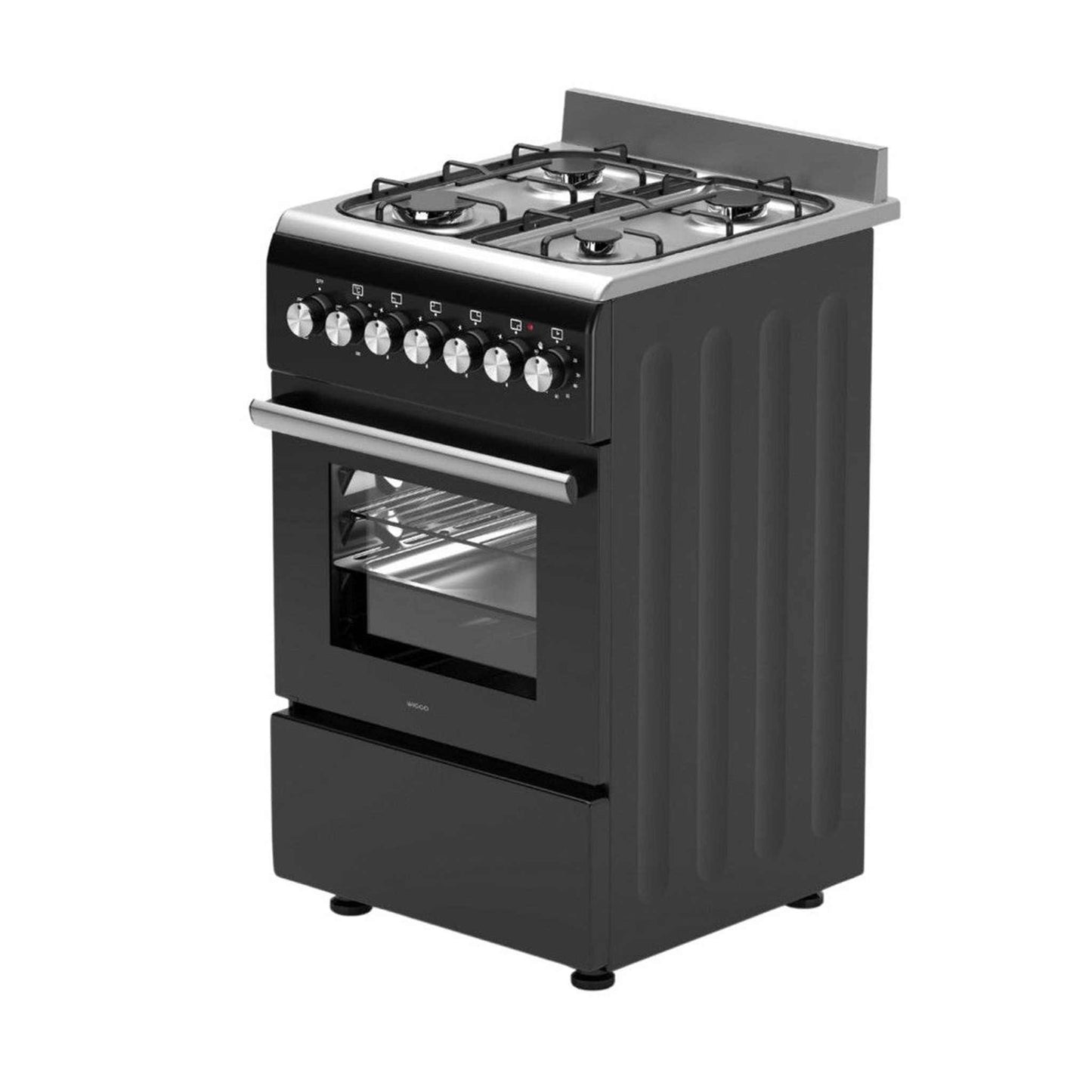 Wiggo WO-E505R BX - Gasfornuis