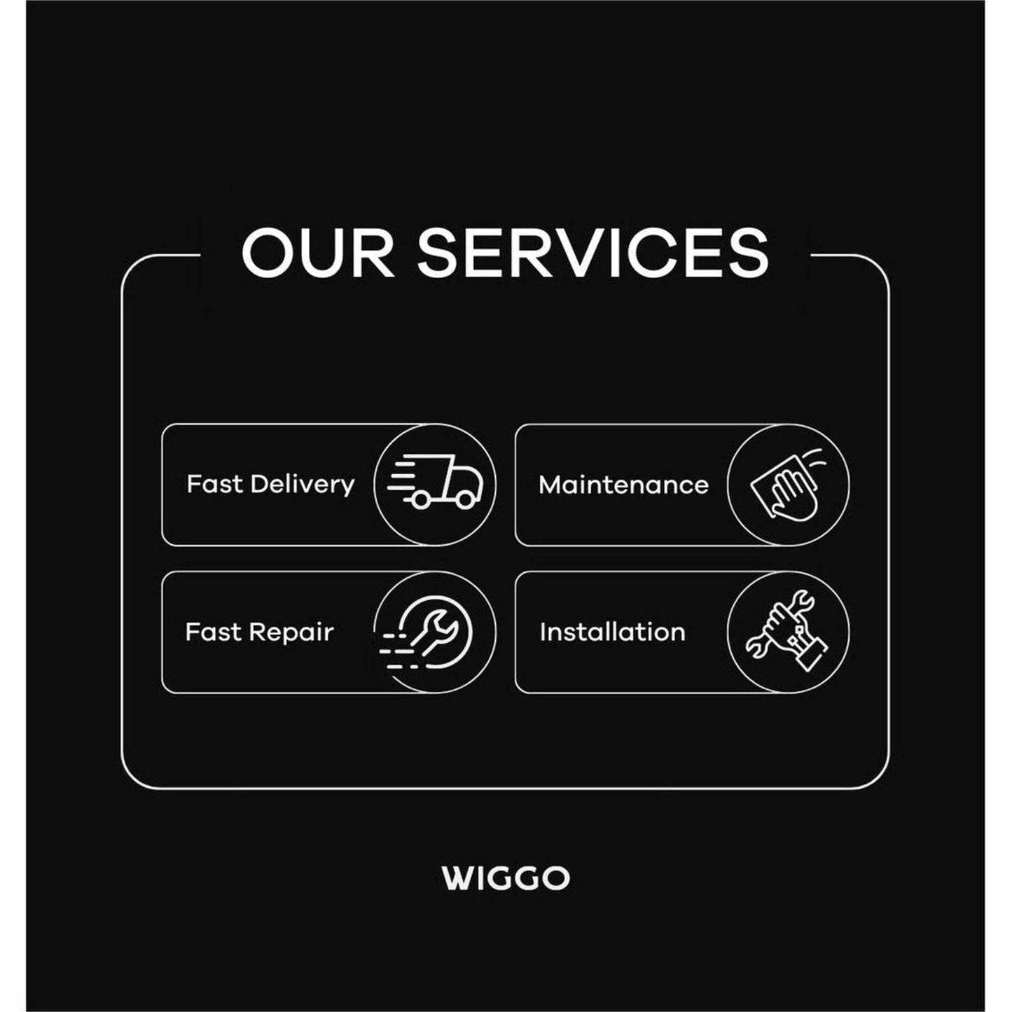 Wiggo WO-E505R BX - Gasfornuis