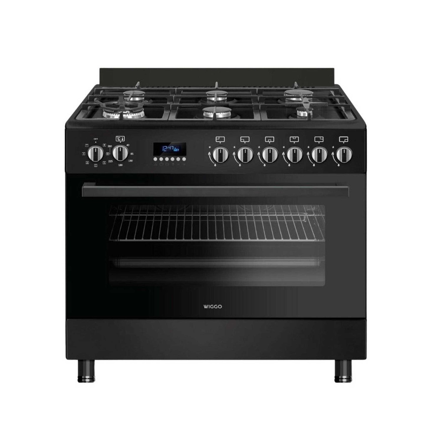 Wiggo WO-E969R BB - Gasfornuis