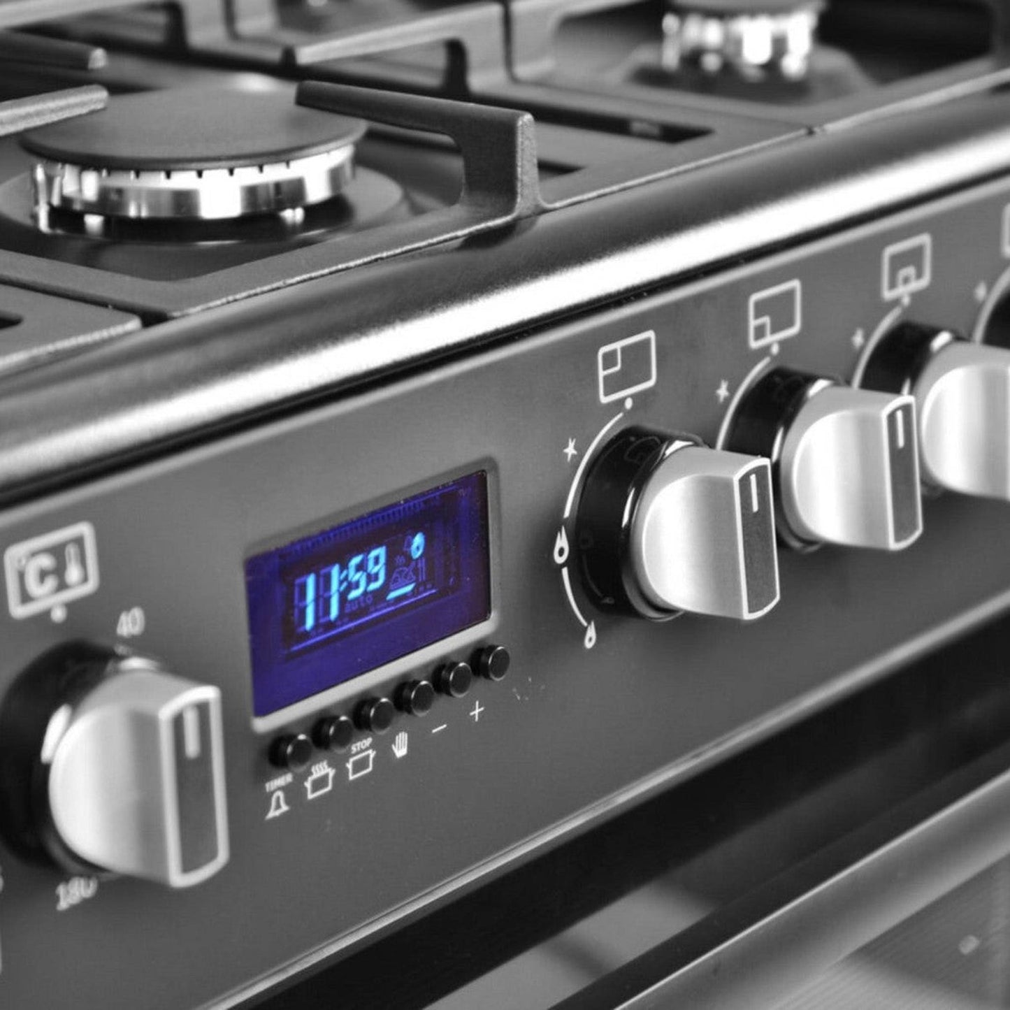 Wiggo WO-E969R BB - Gasfornuis