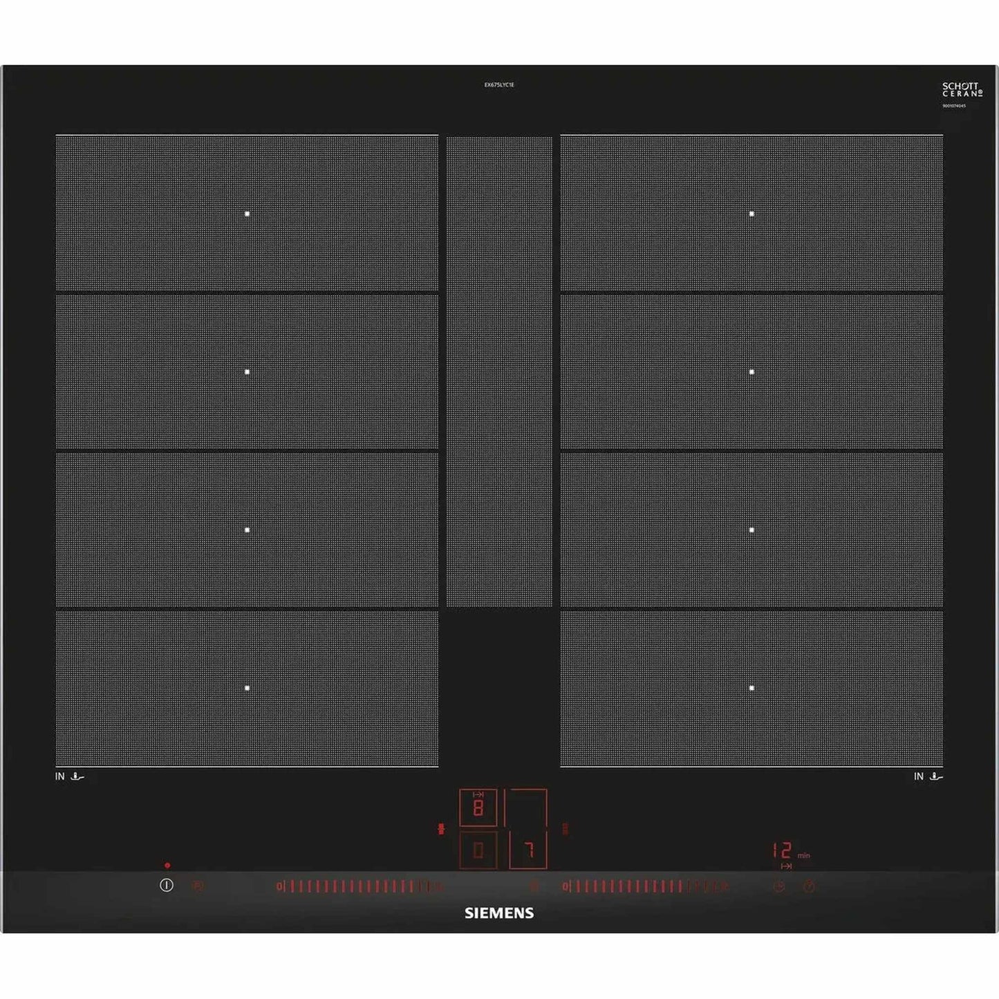 Siemens EX675LYC1E - Inductie kookplaat
