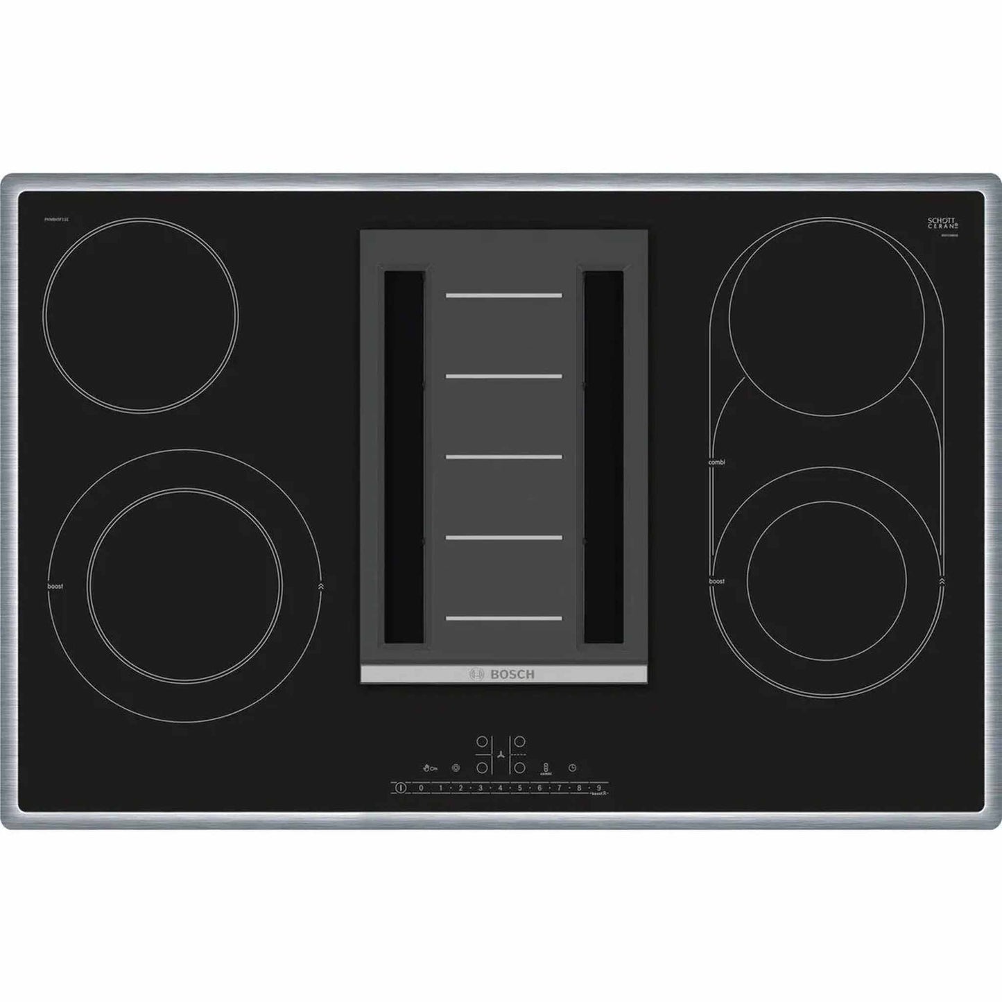 Bosch PKM845F11E - Inductie kookplaat - Ingebouwde afzuiging