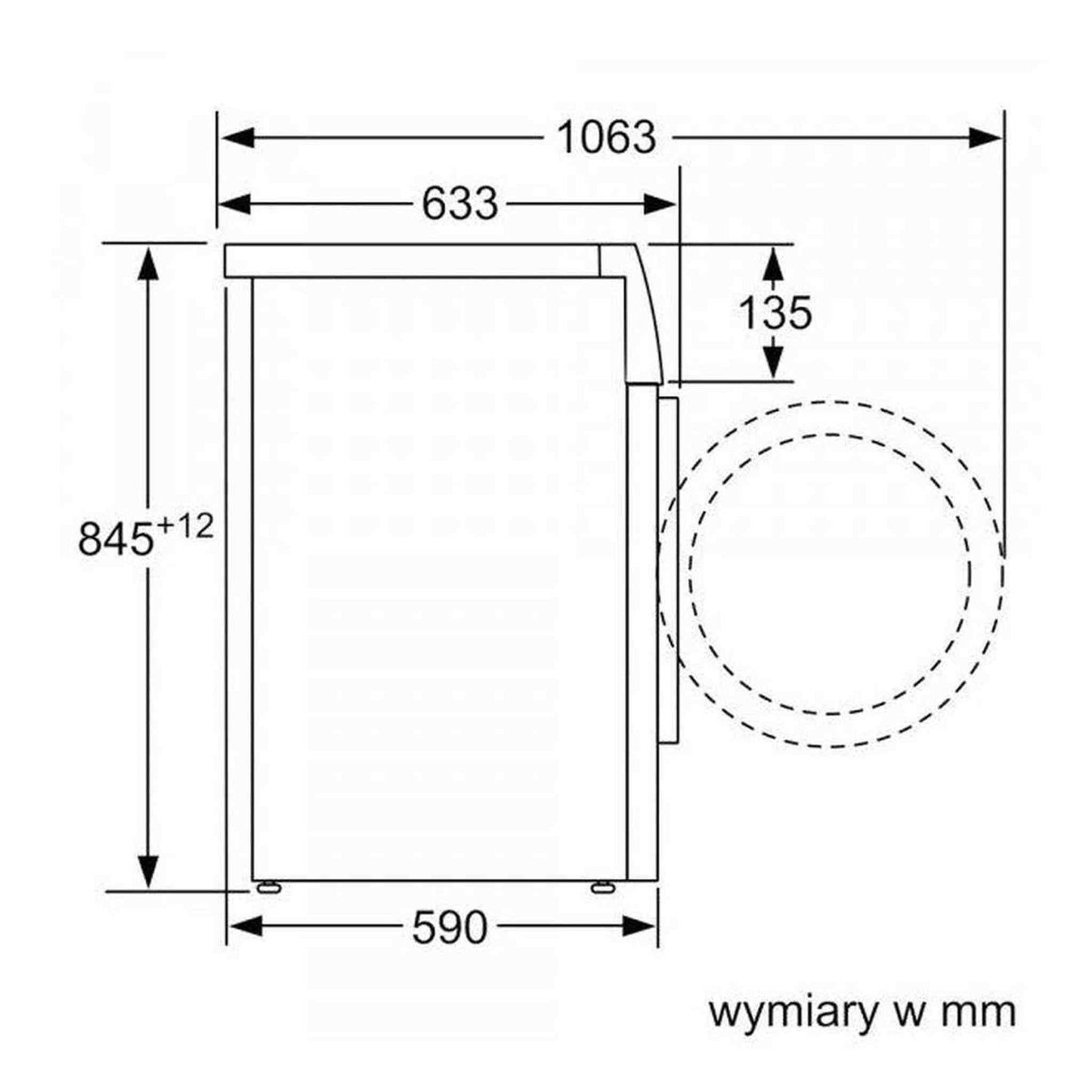 Bosch WAN2415GPL - Wasmachine