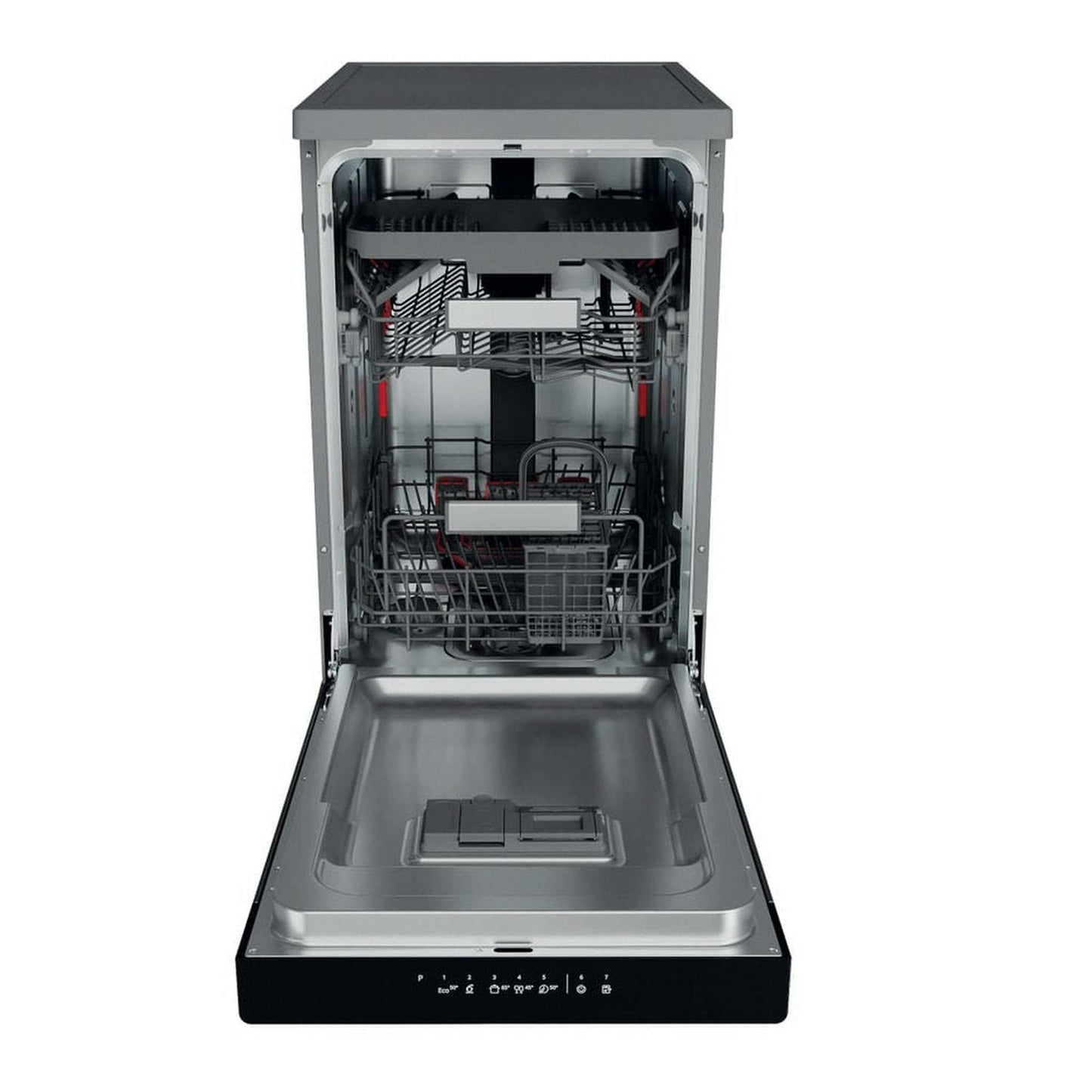 Whirlpool WSFO3T223PCX - Vrijstaande vaatwasser