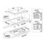 Whirlpool WLB6860NES - Inductie kookplaat