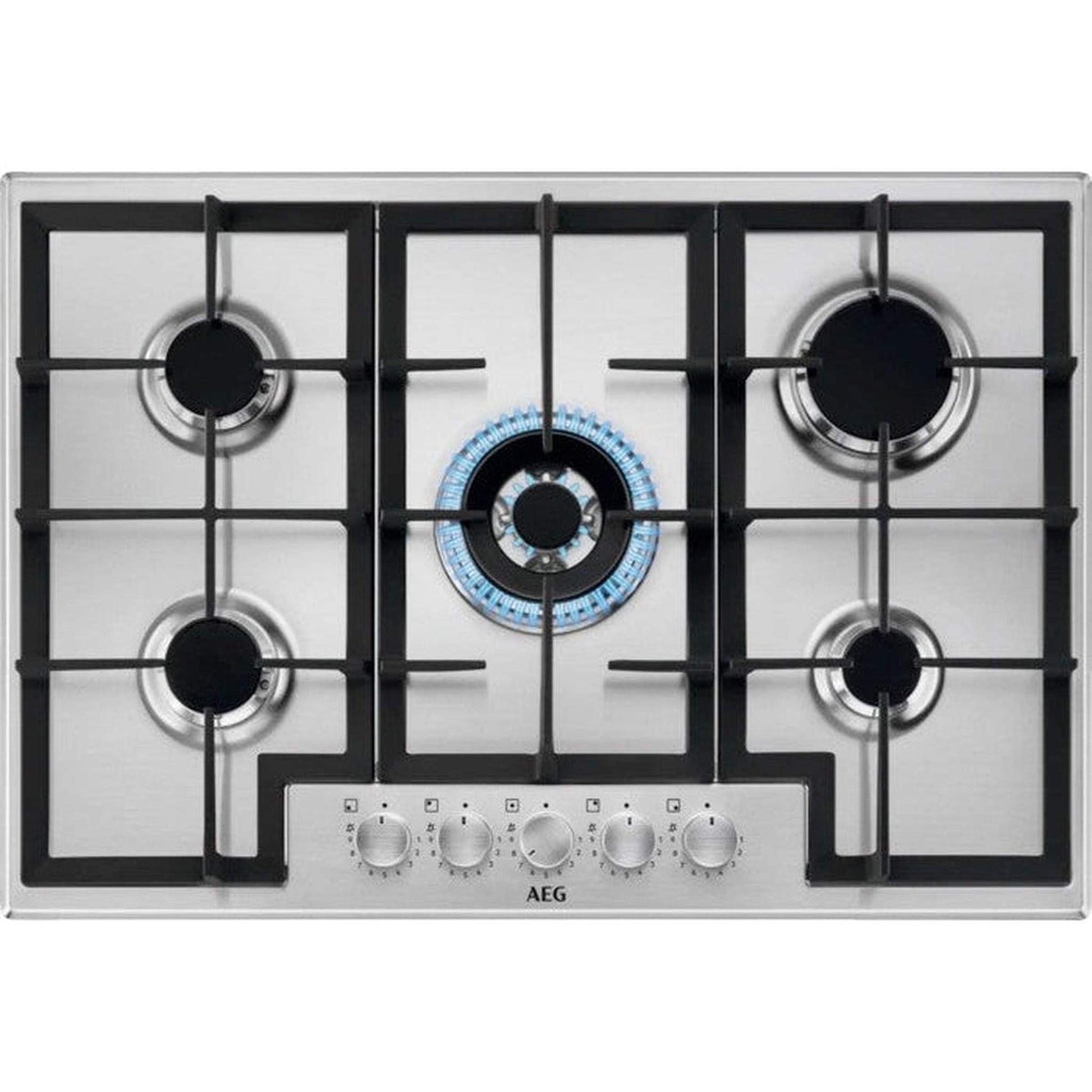 AEG HGB75420SM - Gaskookplaat