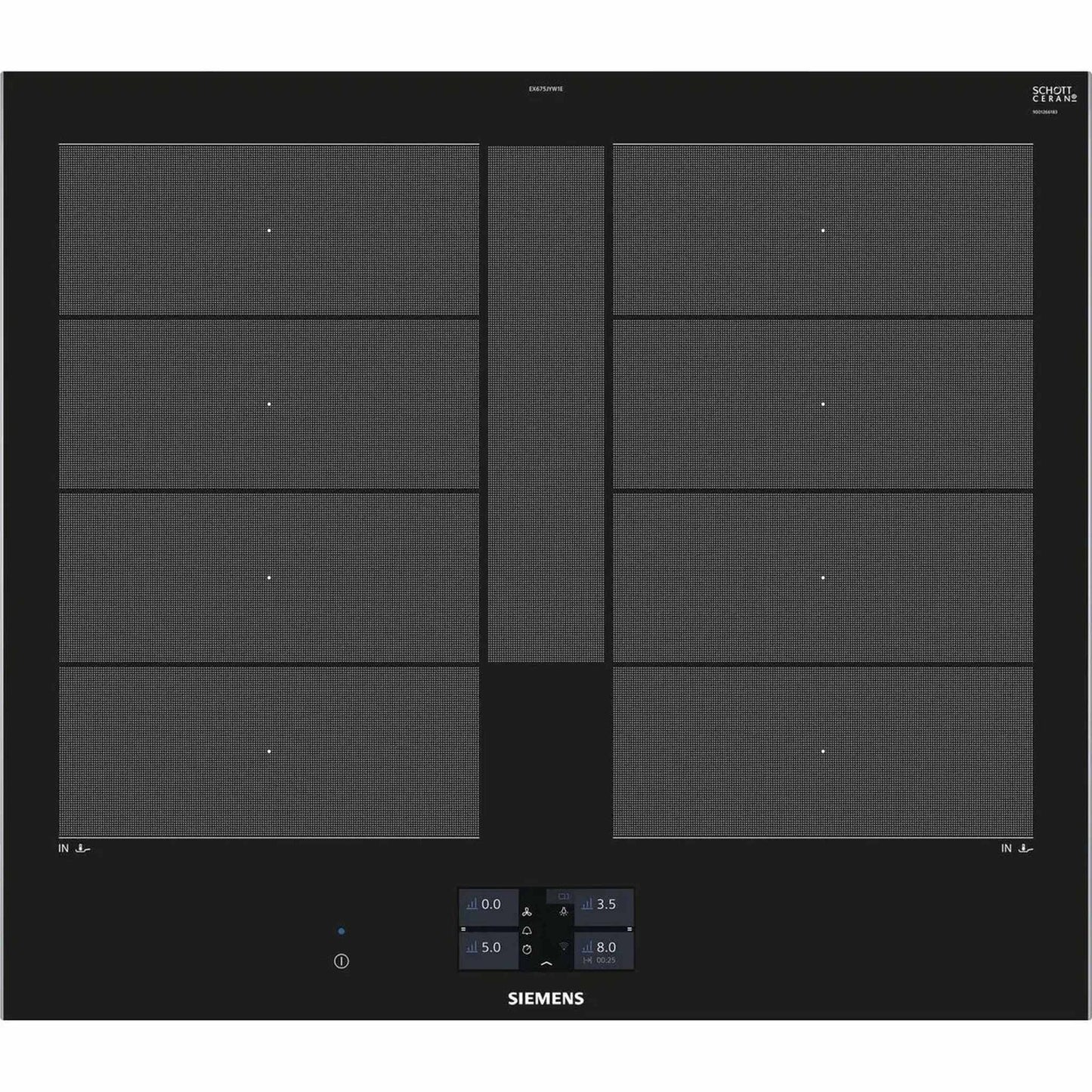 Siemens EX675JYW1E - Inductie kookplaat